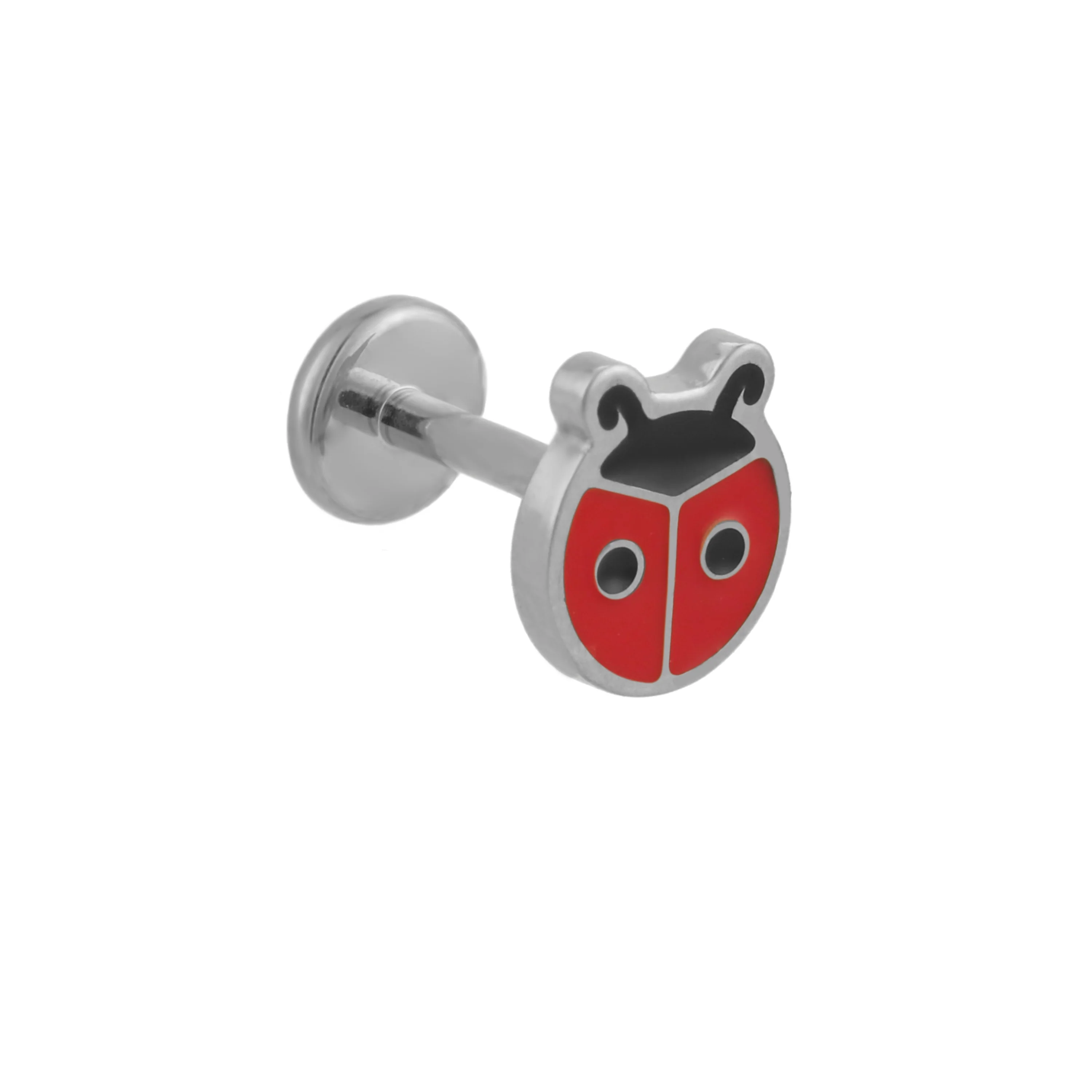 Ladybug Enamel Flat Back Stud - Image 7