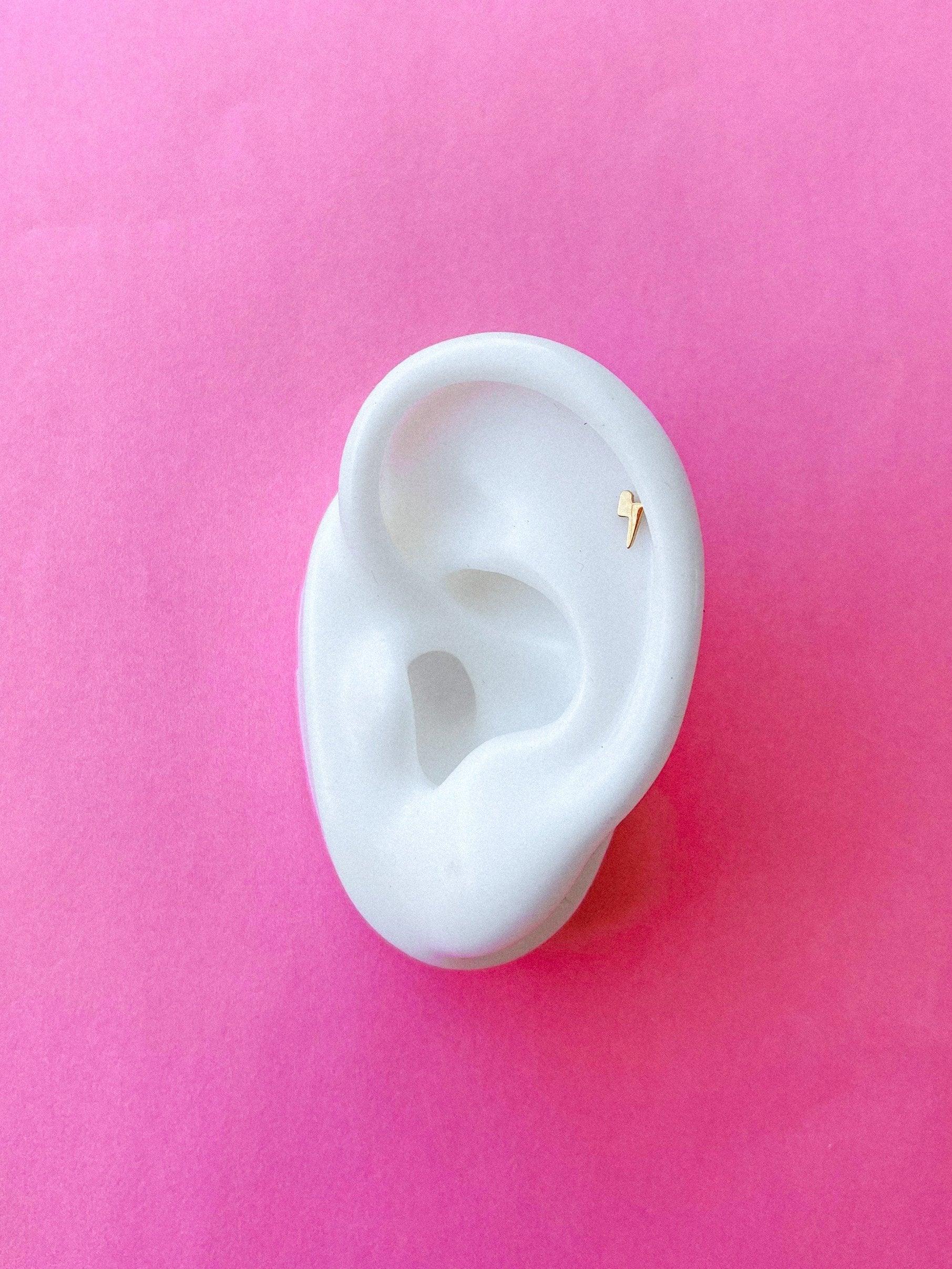 Lightning Bolt Flat Back Stud - Image 4