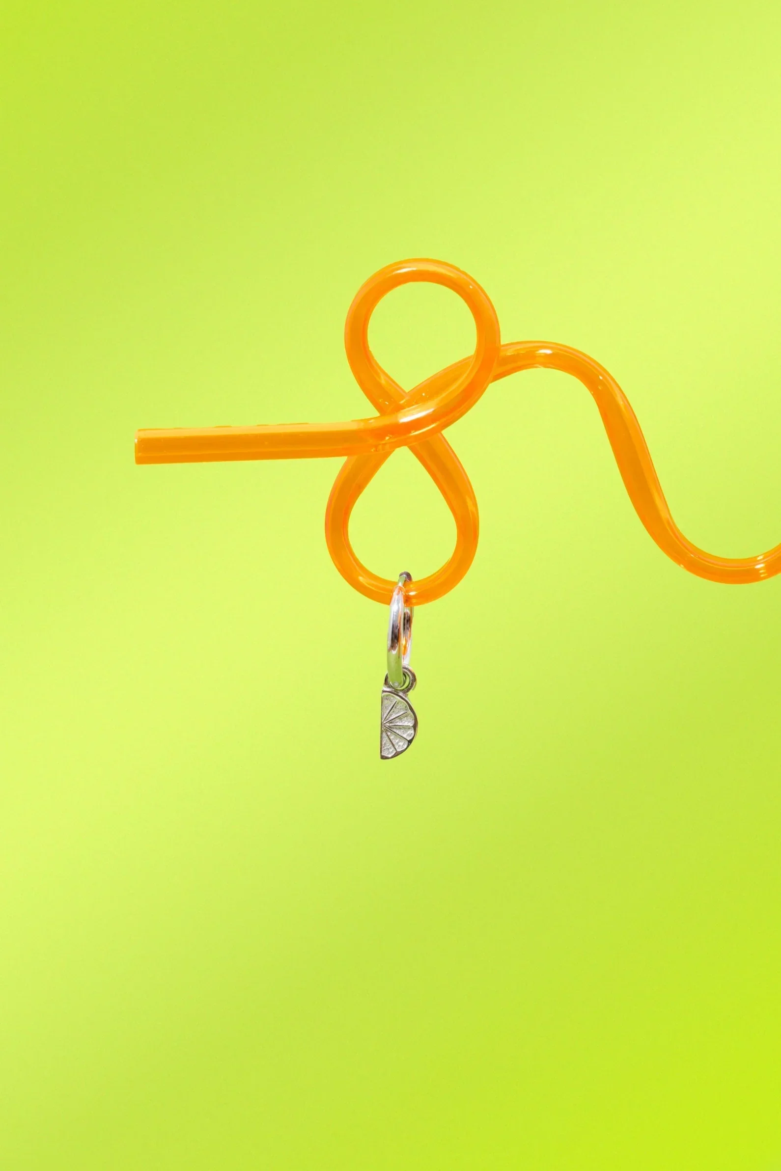 Lime Wedge Hoop Charm - Image 3