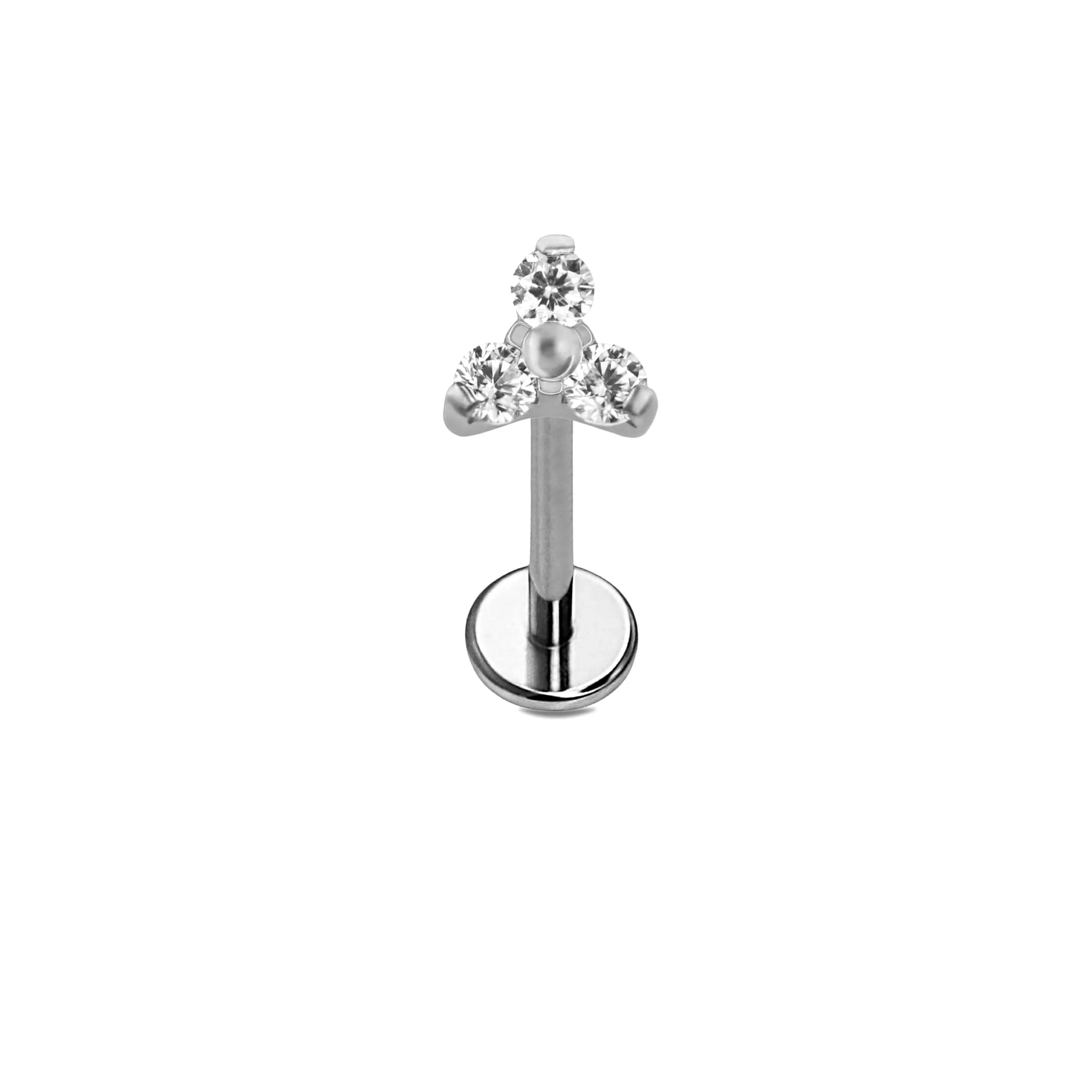 Love Triangle Flat Back Stud - Image 2