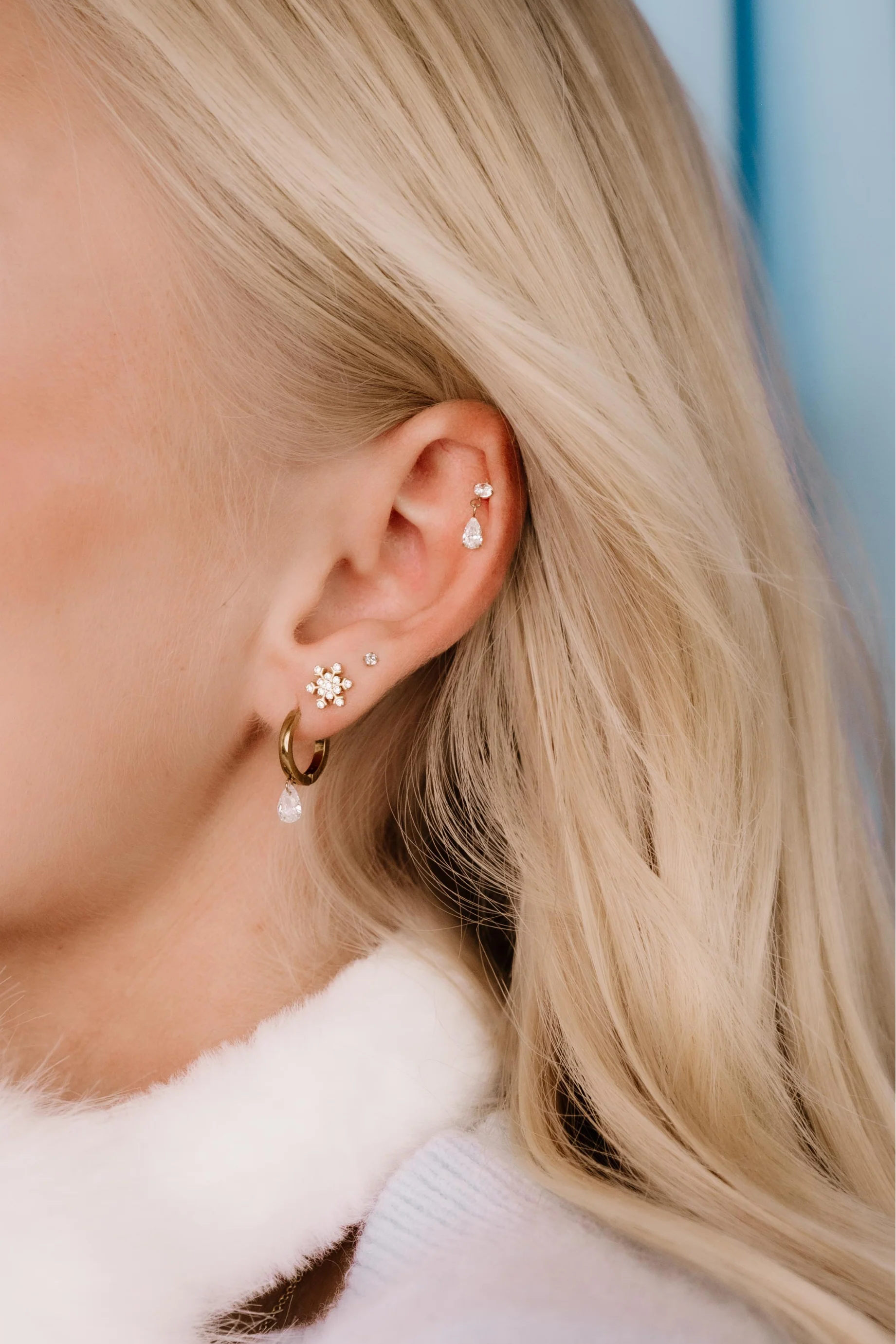 Lucine Flat Back Stud - Image 4