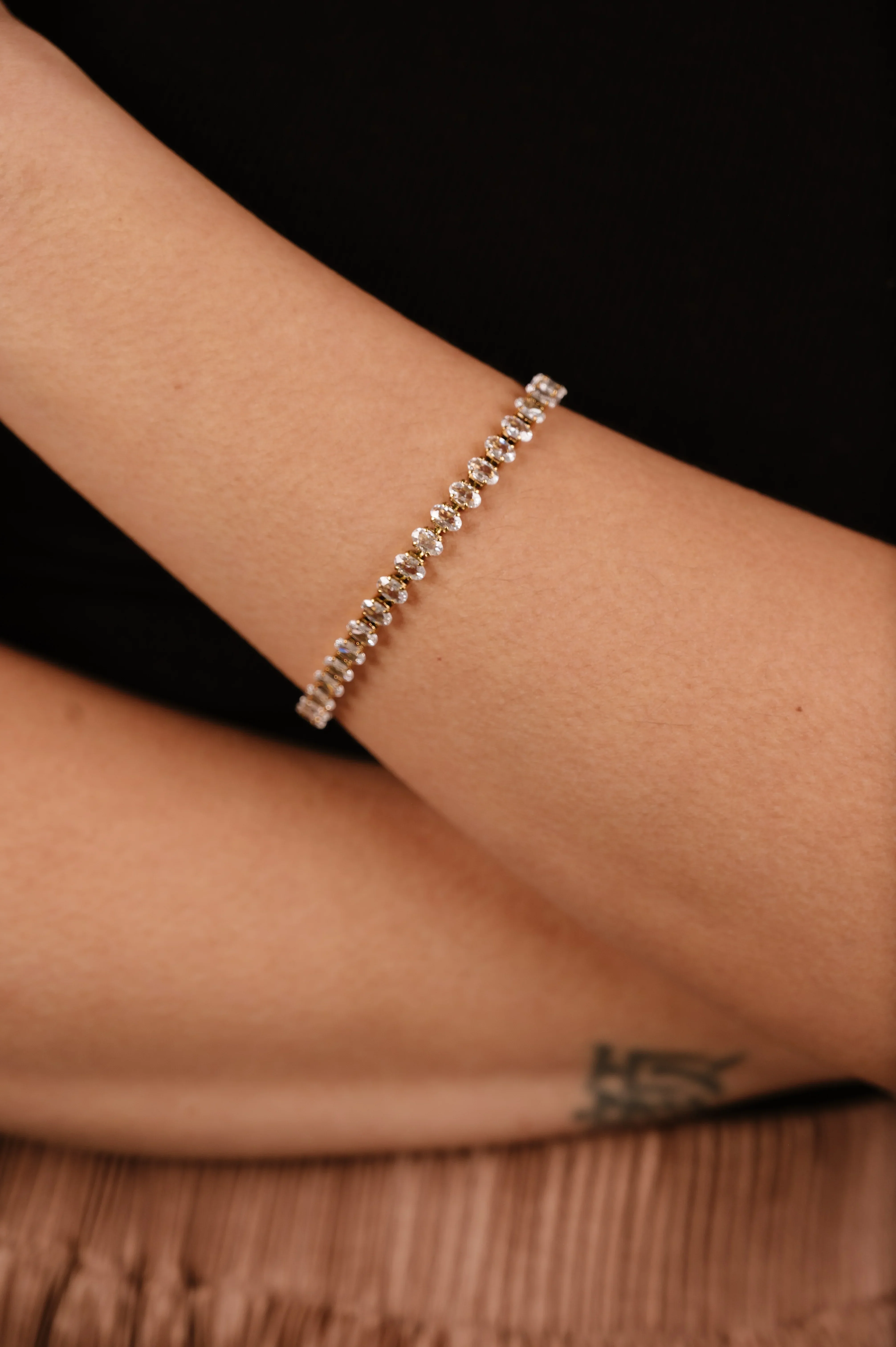 Marquise Tennis Bracelet - Image 3