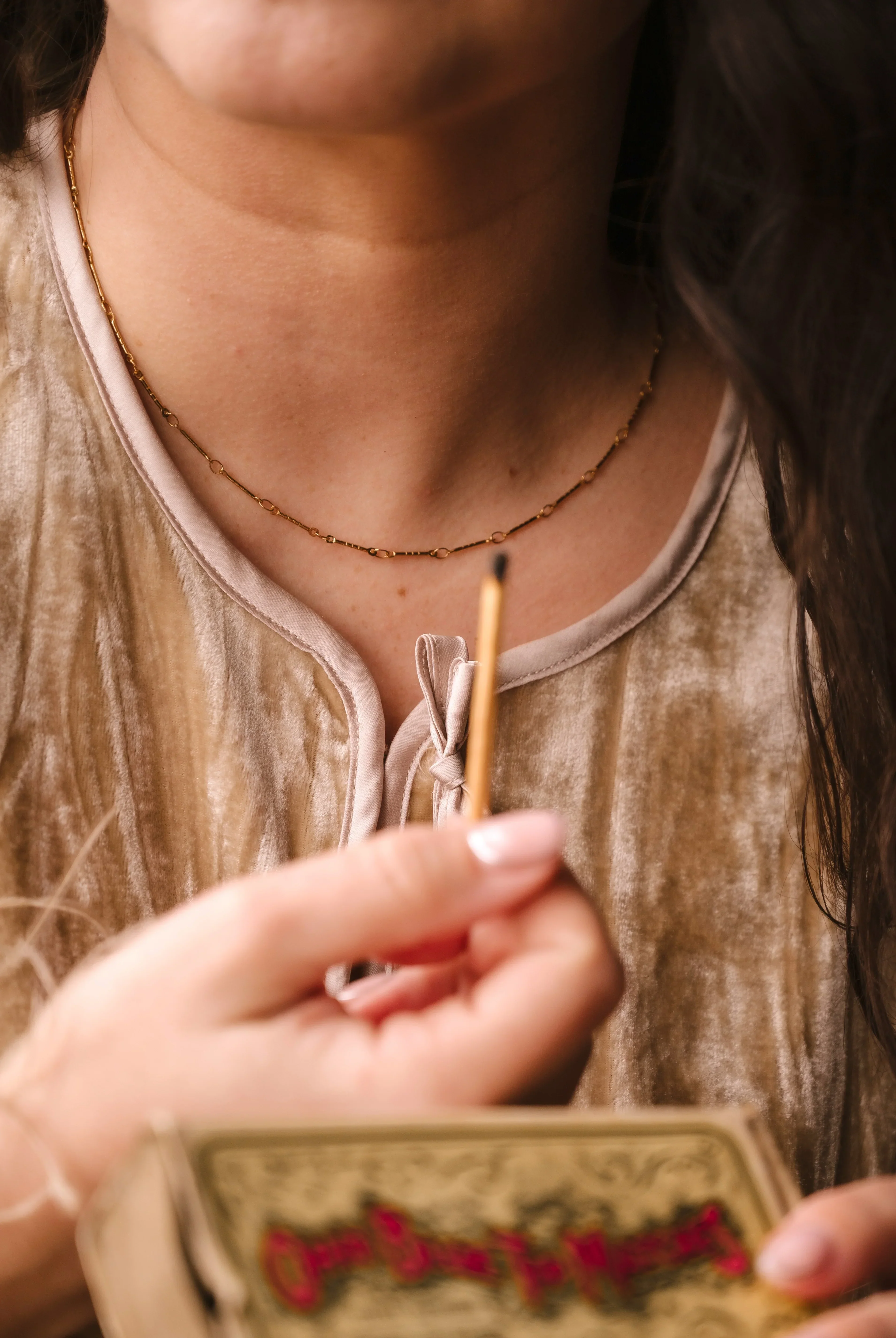 Matchstick Layering Necklace - Image 4