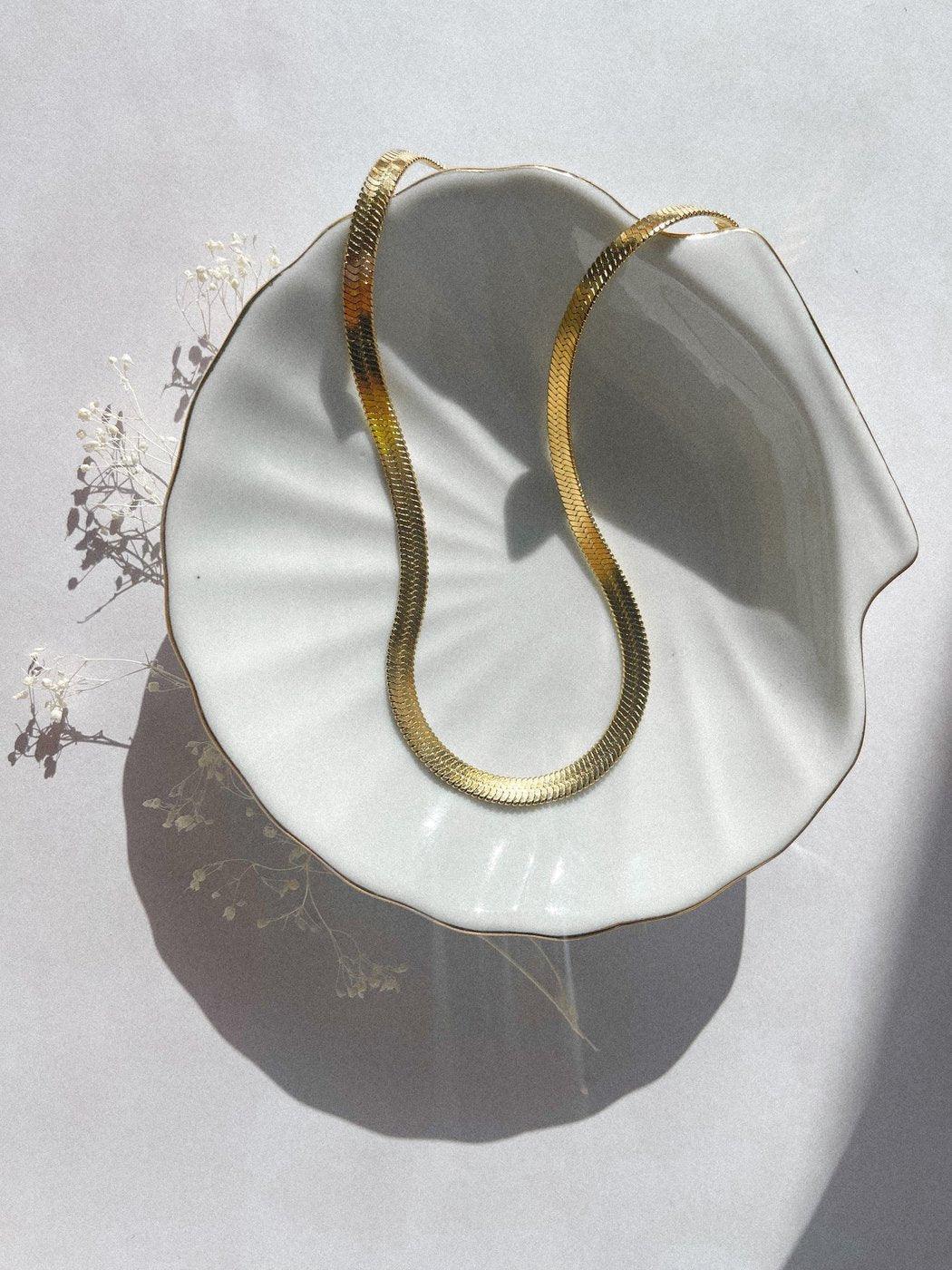 Melba Herringbone Necklace - Image 6