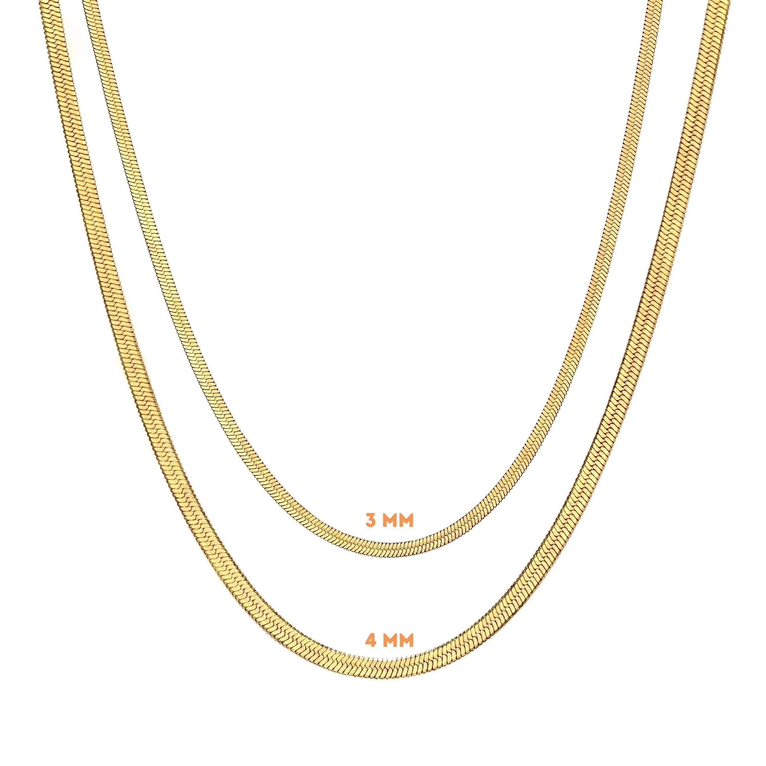 Melba Herringbone Necklace - Image 8