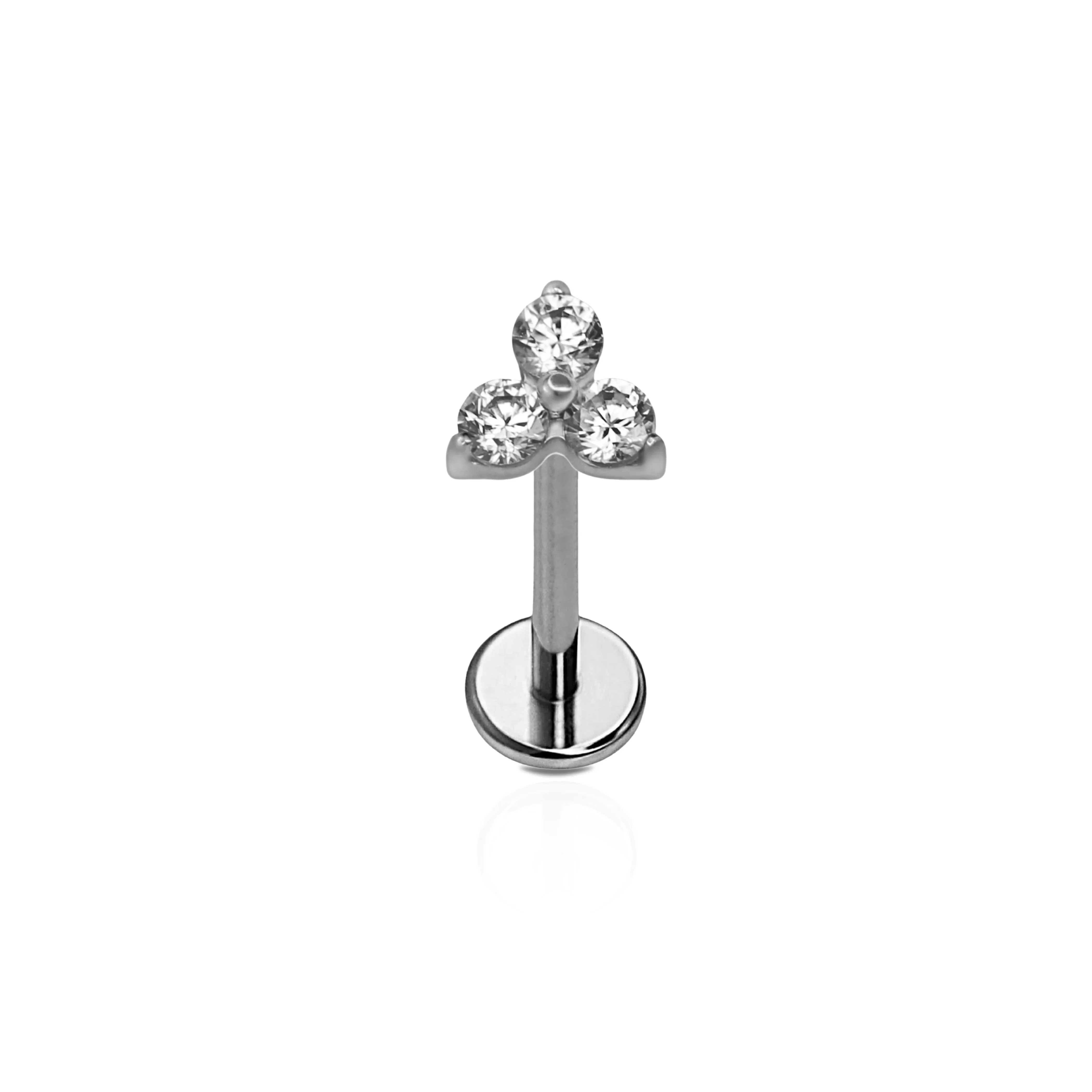 Micro Love Triangle Flat Back Stud - Image 7