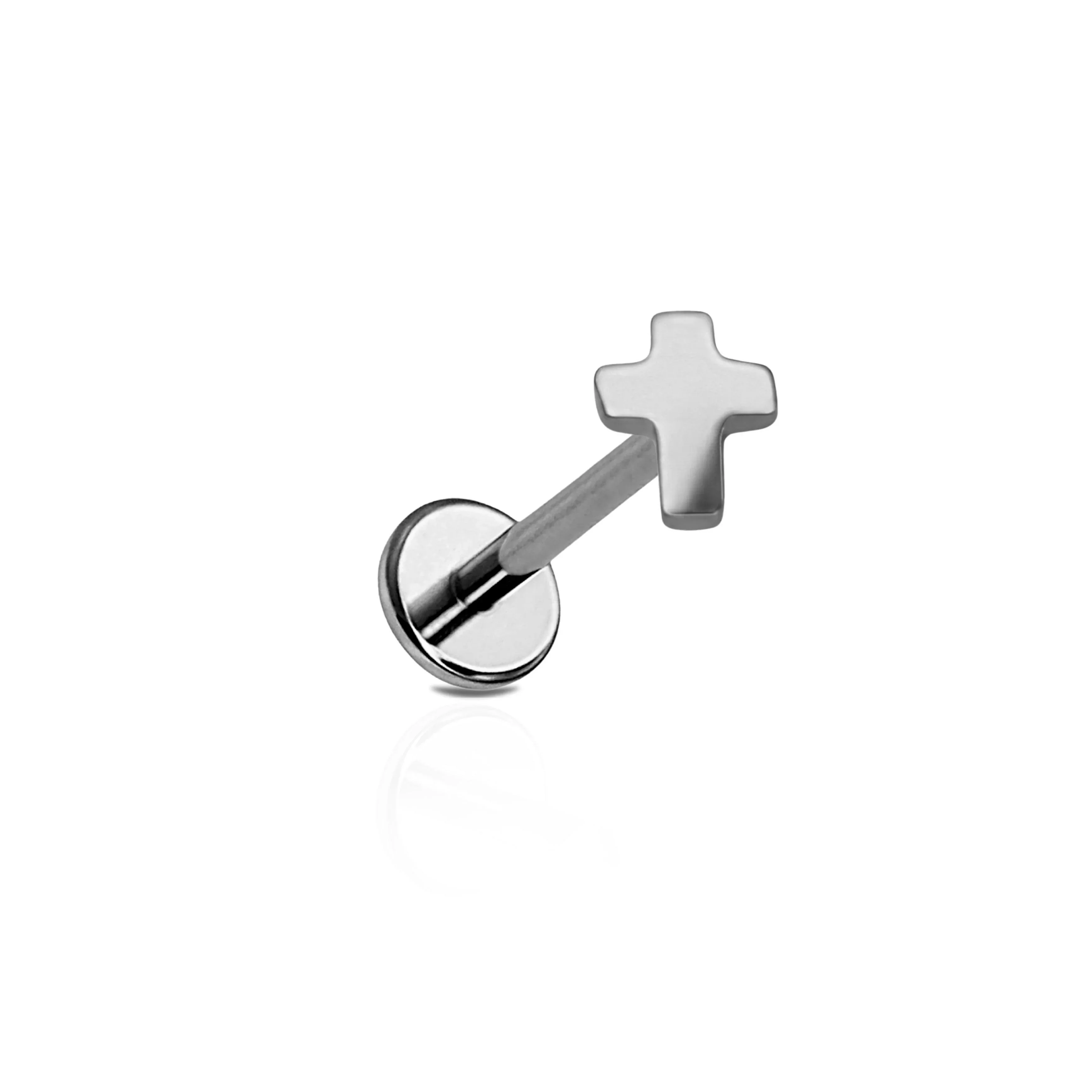 Mini Cross Flat Back Stud - Image 6