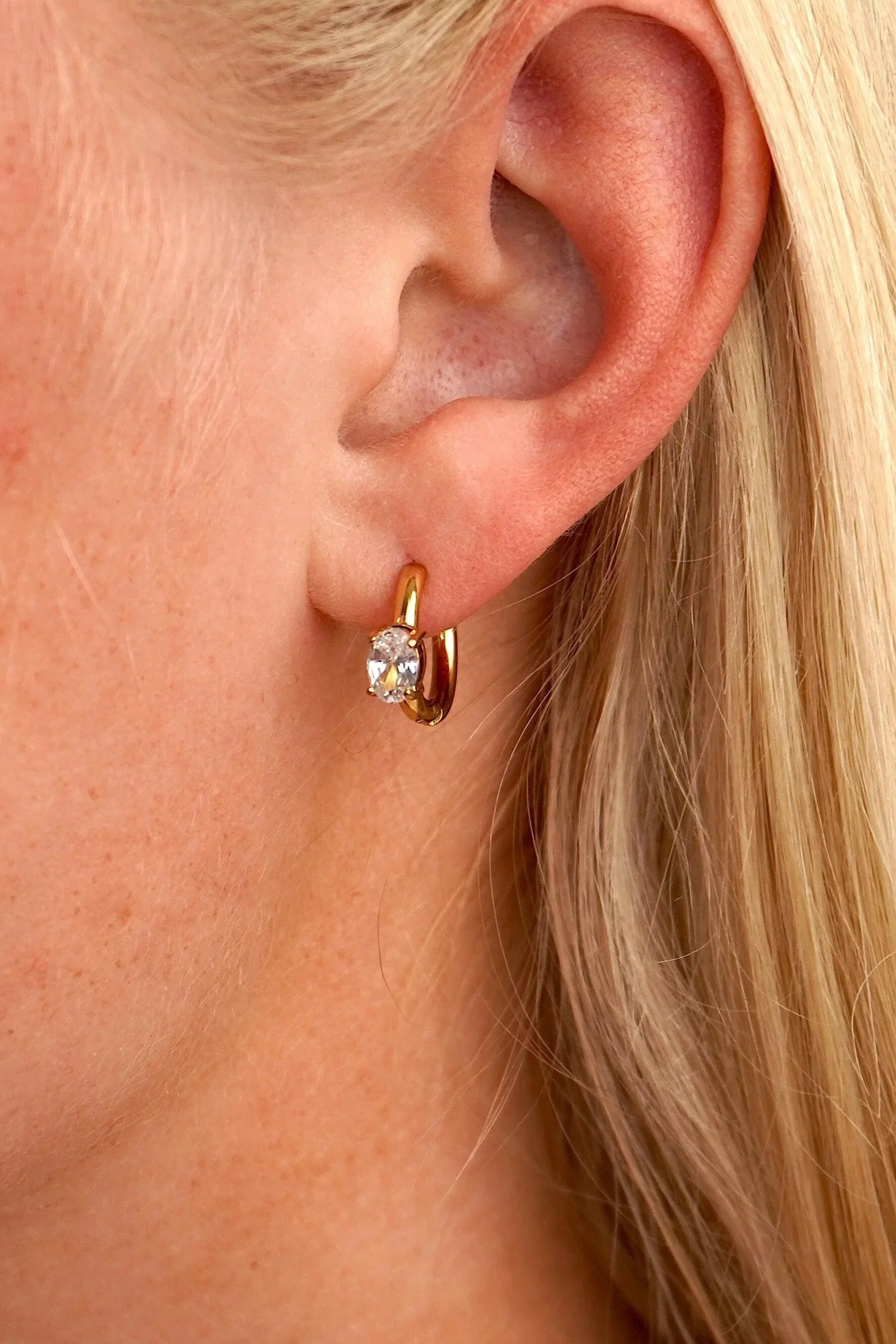Mini Diamond Hoops - Image 2