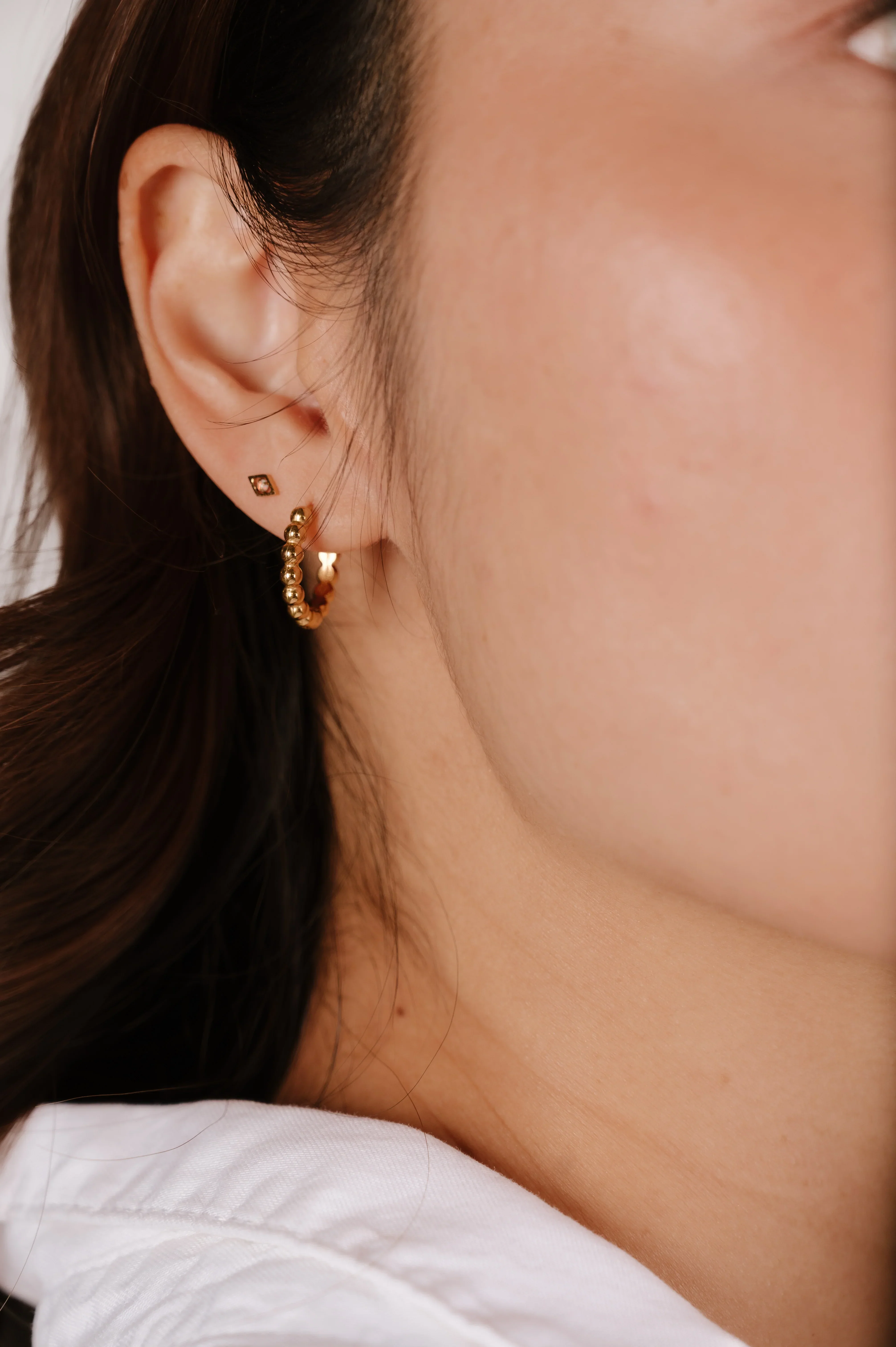 Mini Opal Hallmark Flat Back Stud - Image 2