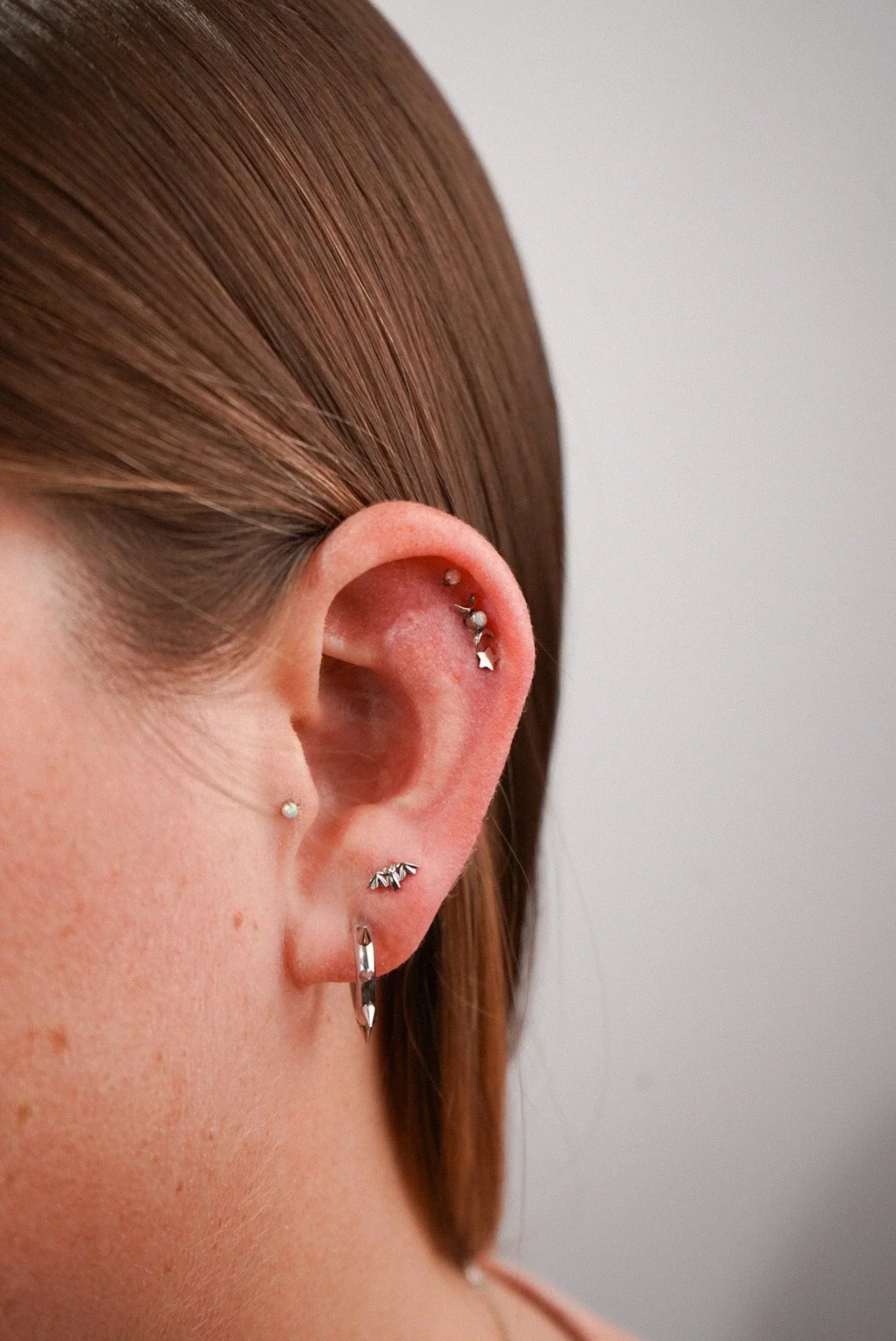 Mini Opal Lunar Phase Flat Back Stud - Image 5