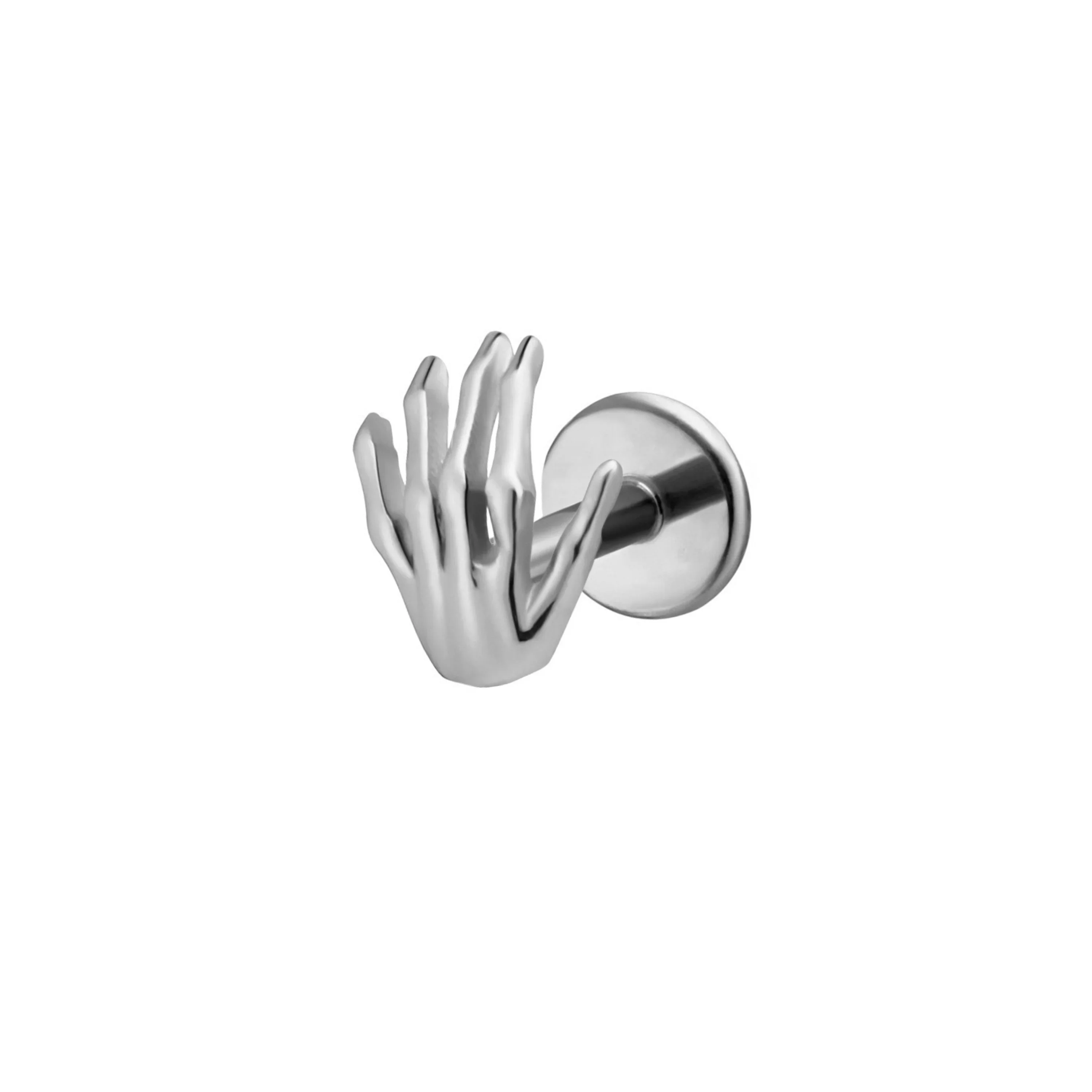 Mini Skeleton Hand Flat Back Stud - Image 5
