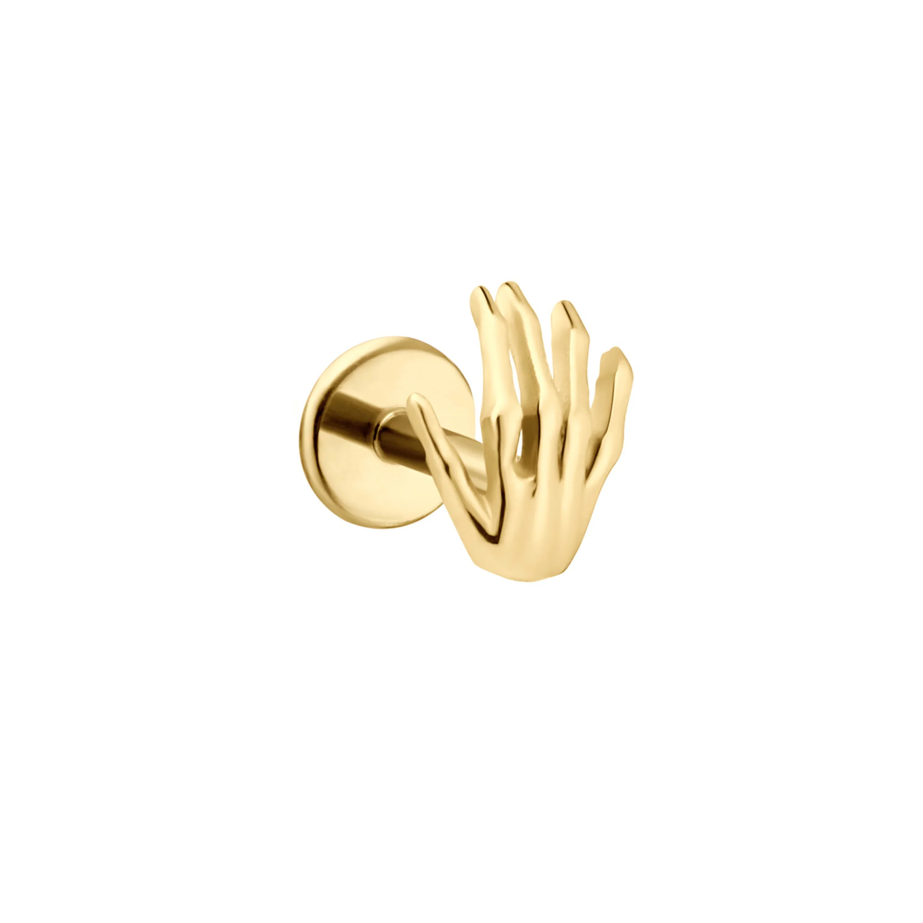Mini Skeleton Hand Flat Back Stud - Image 6