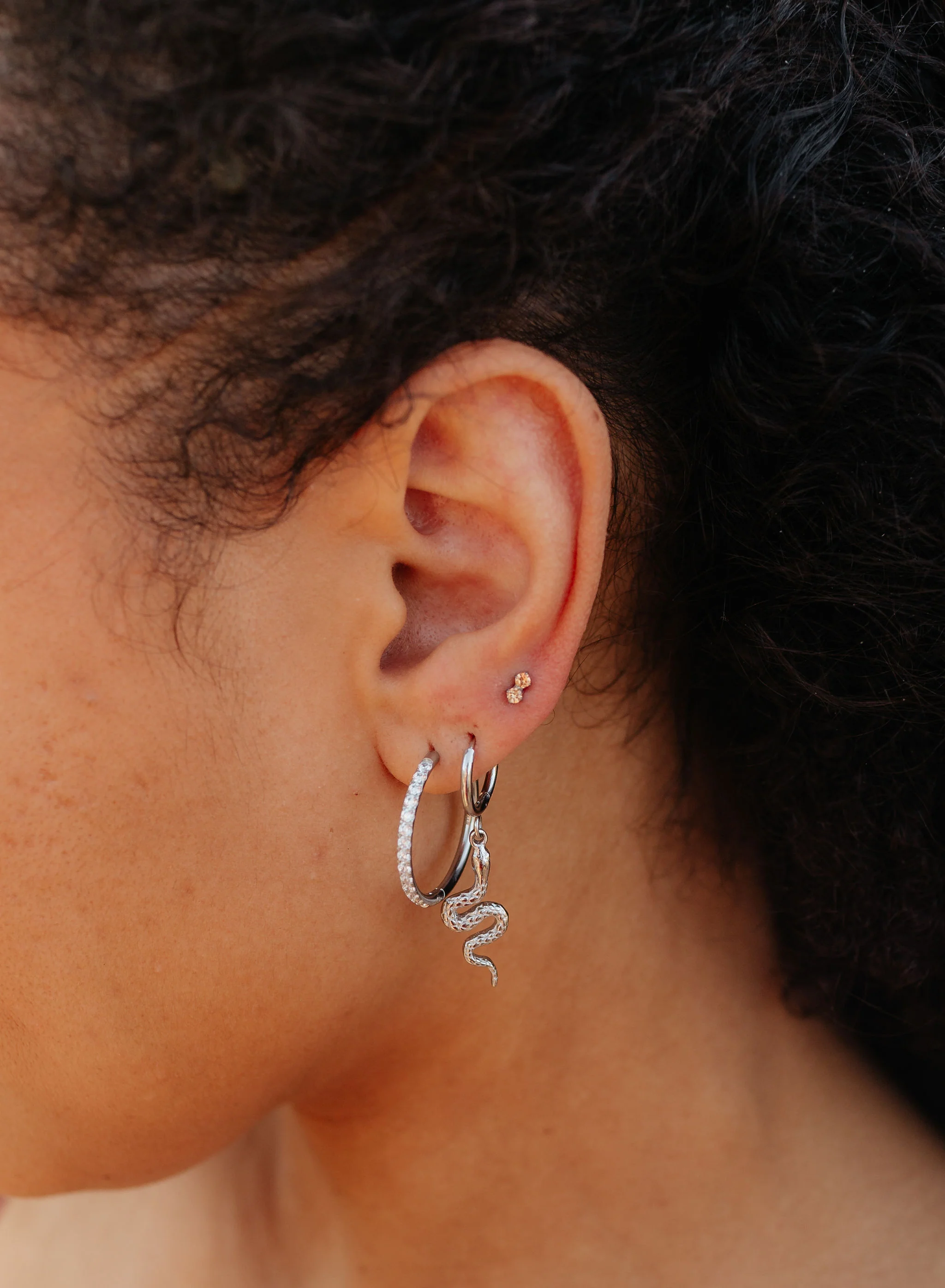 Mirage Flat Back Stud - Desert Sand - Image 3