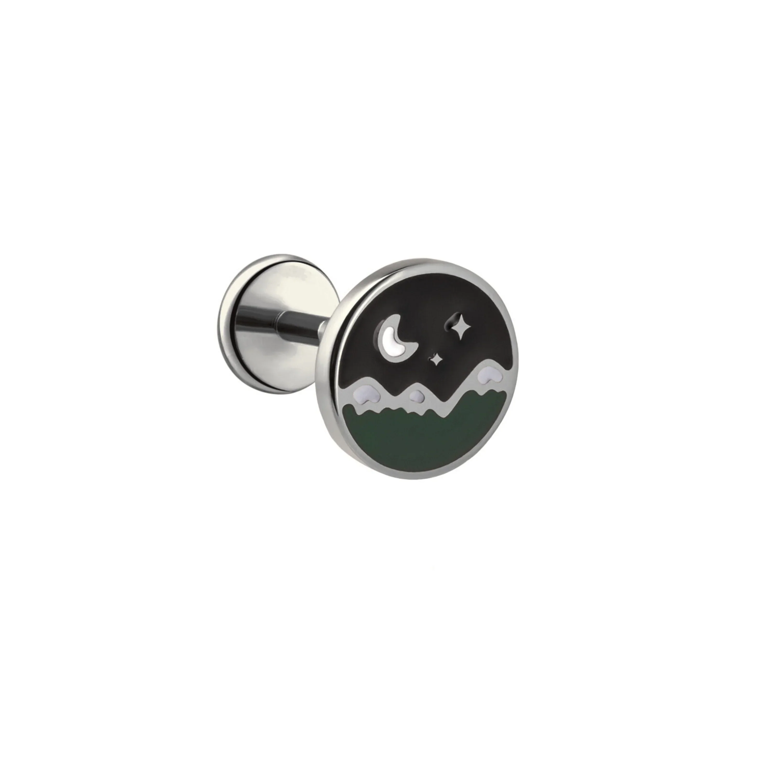 Night Sky Enamel Flat Back Stud - Image 7