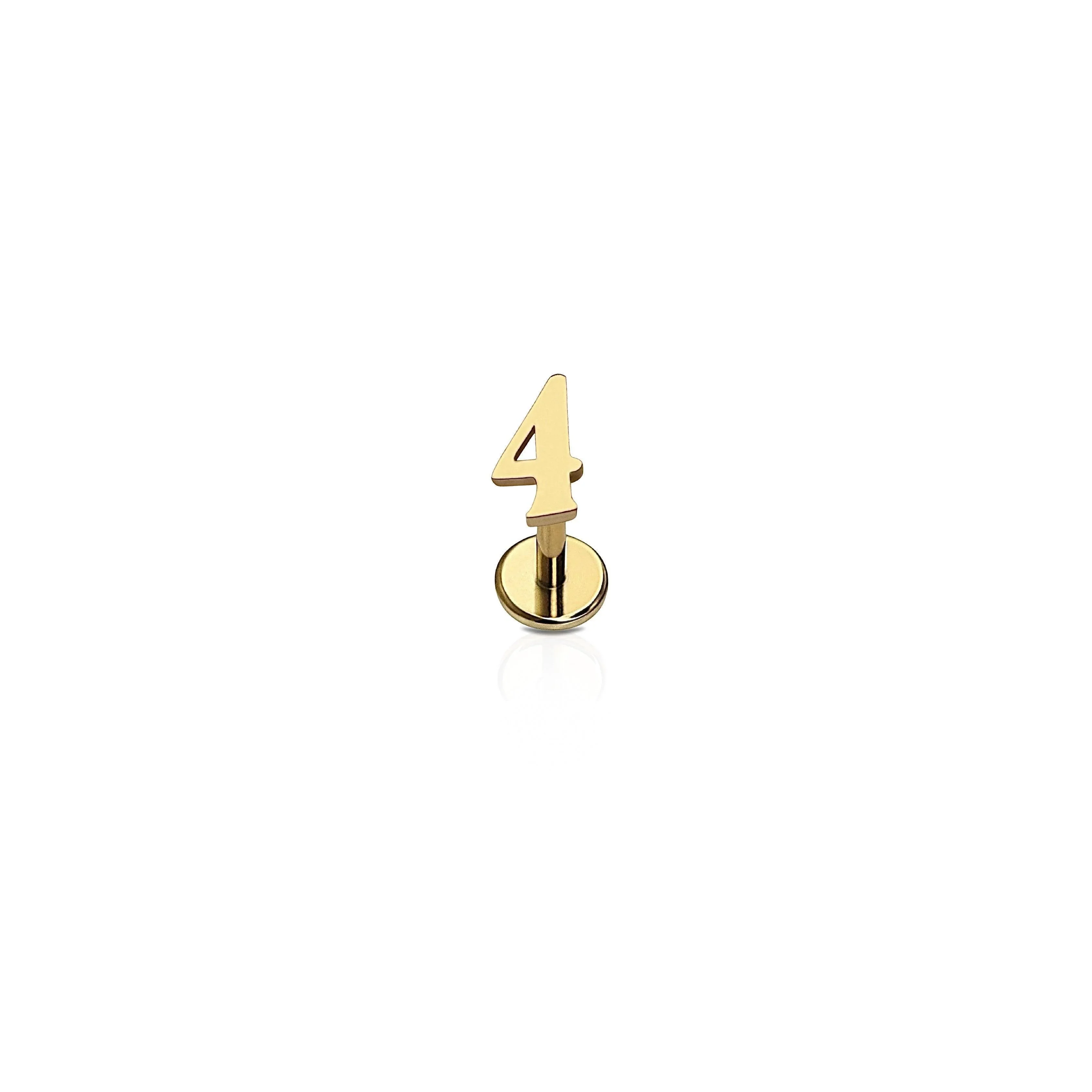 Number Flat Back Stud - Image 12
