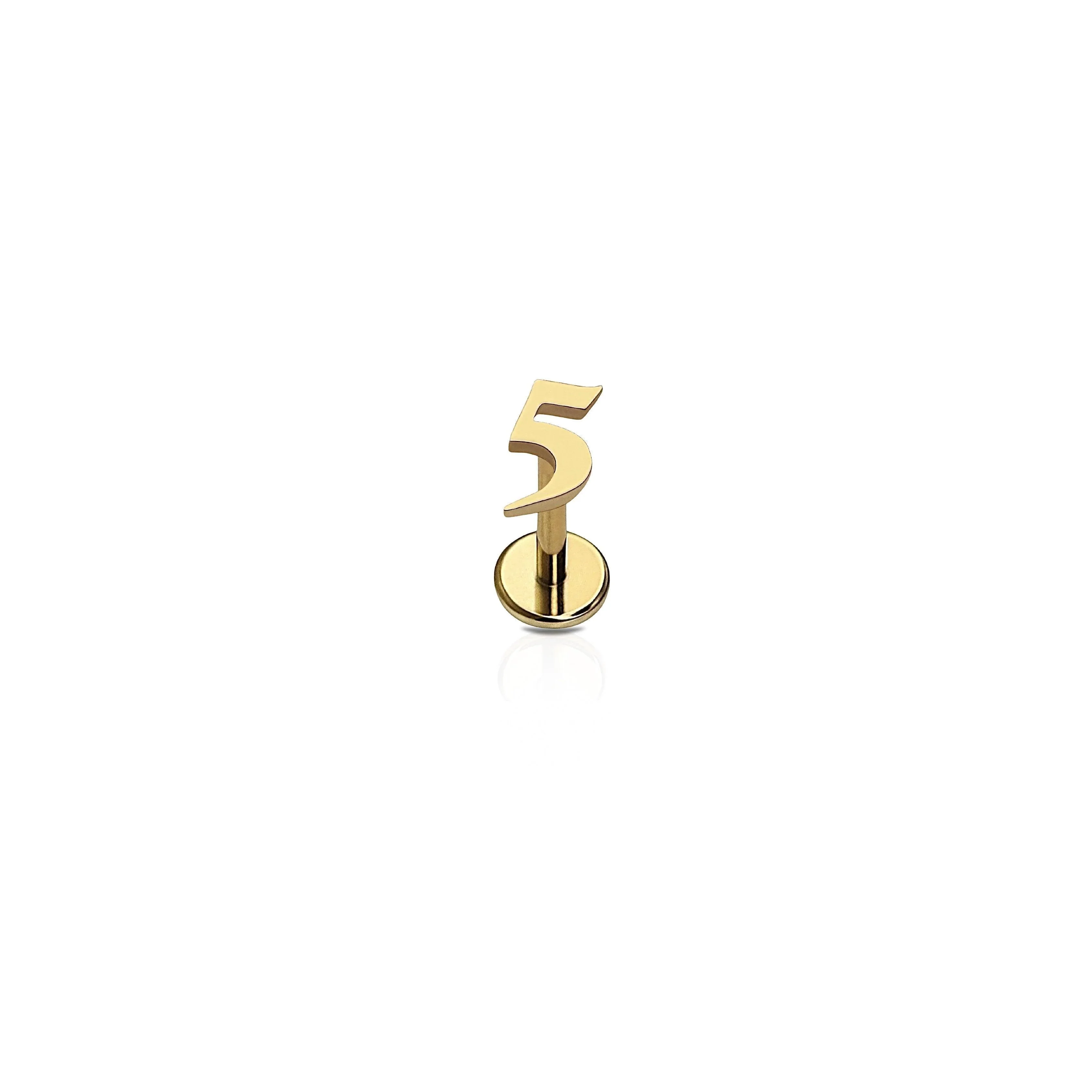 Number Flat Back Stud - Image 14