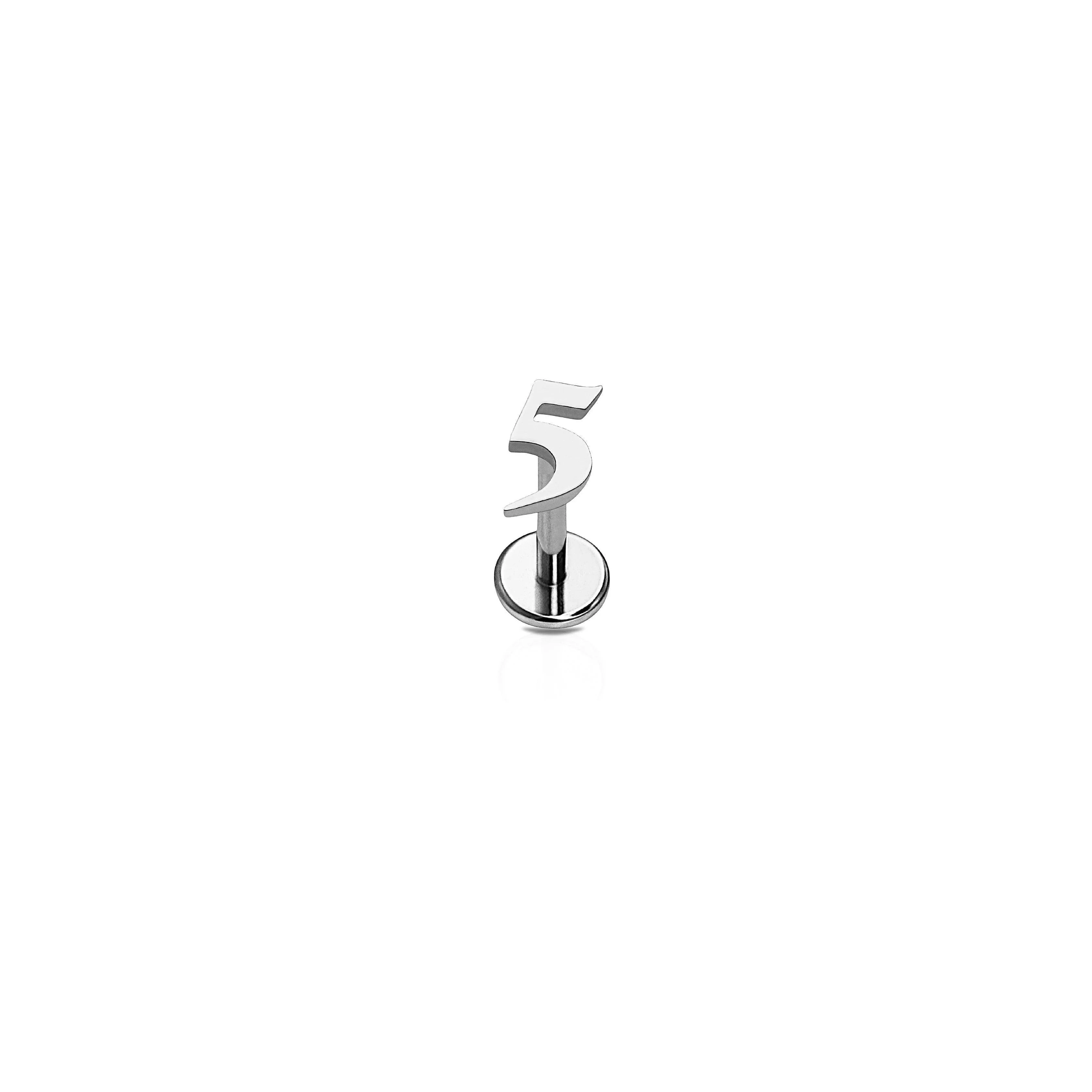 Number Flat Back Stud - Image 15