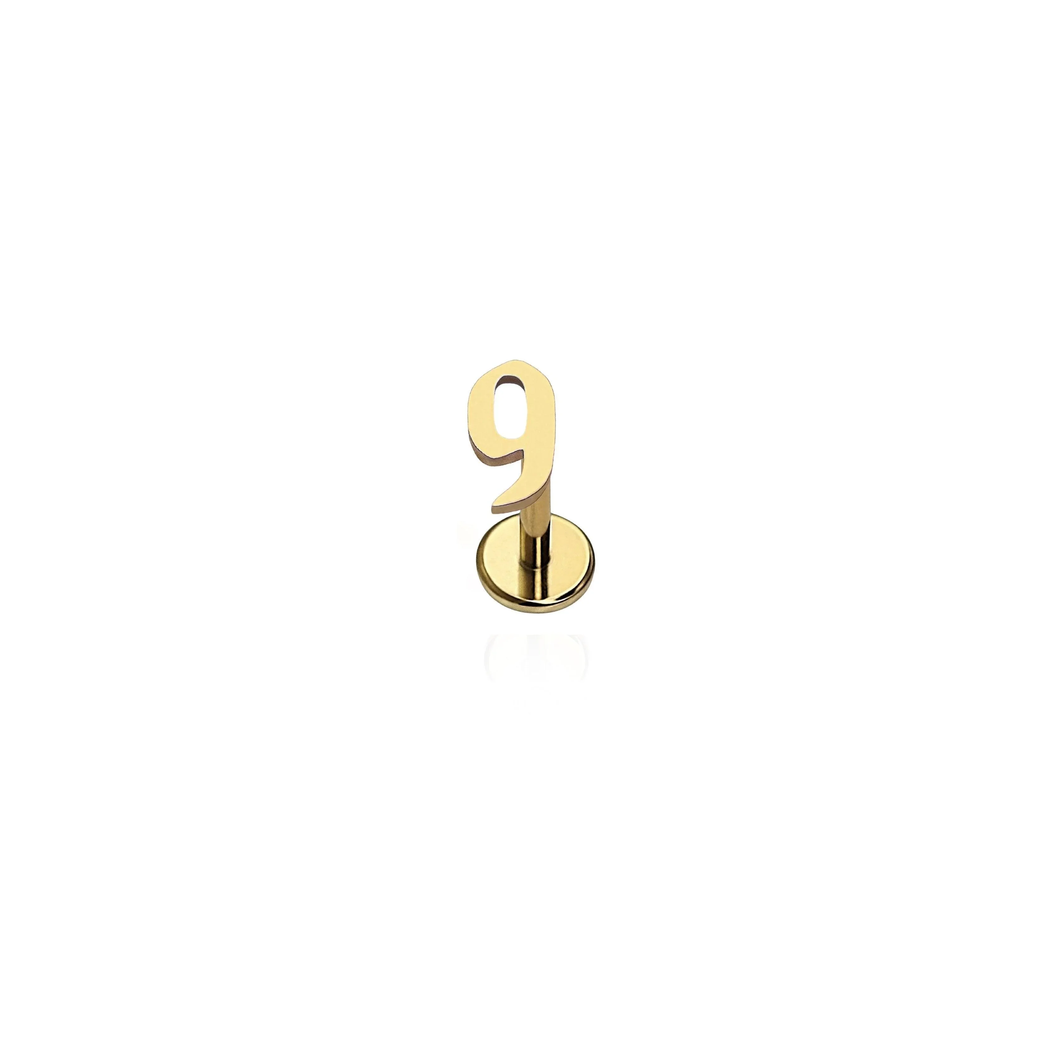 Number Flat Back Stud - Image 22