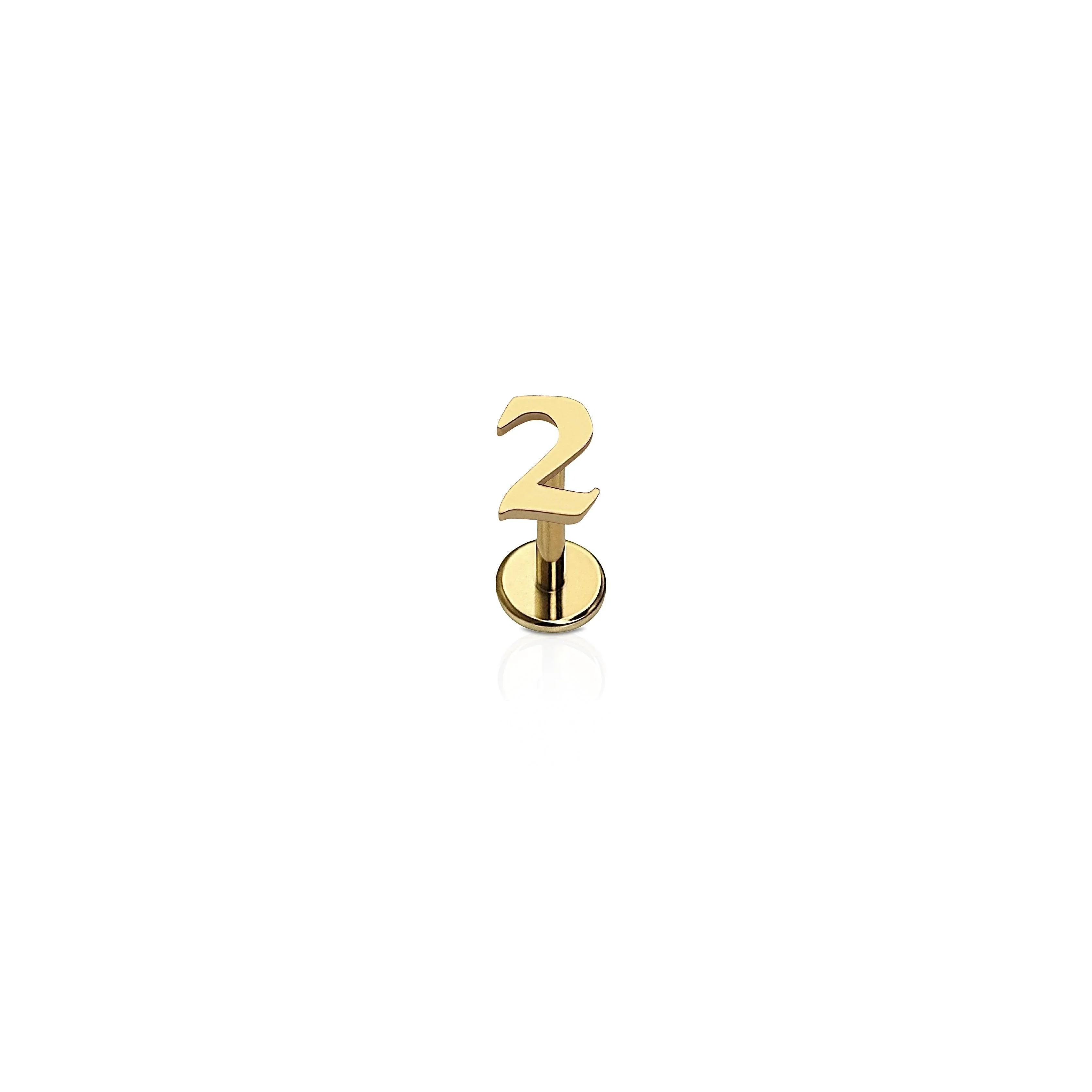Number Flat Back Stud - Image 8