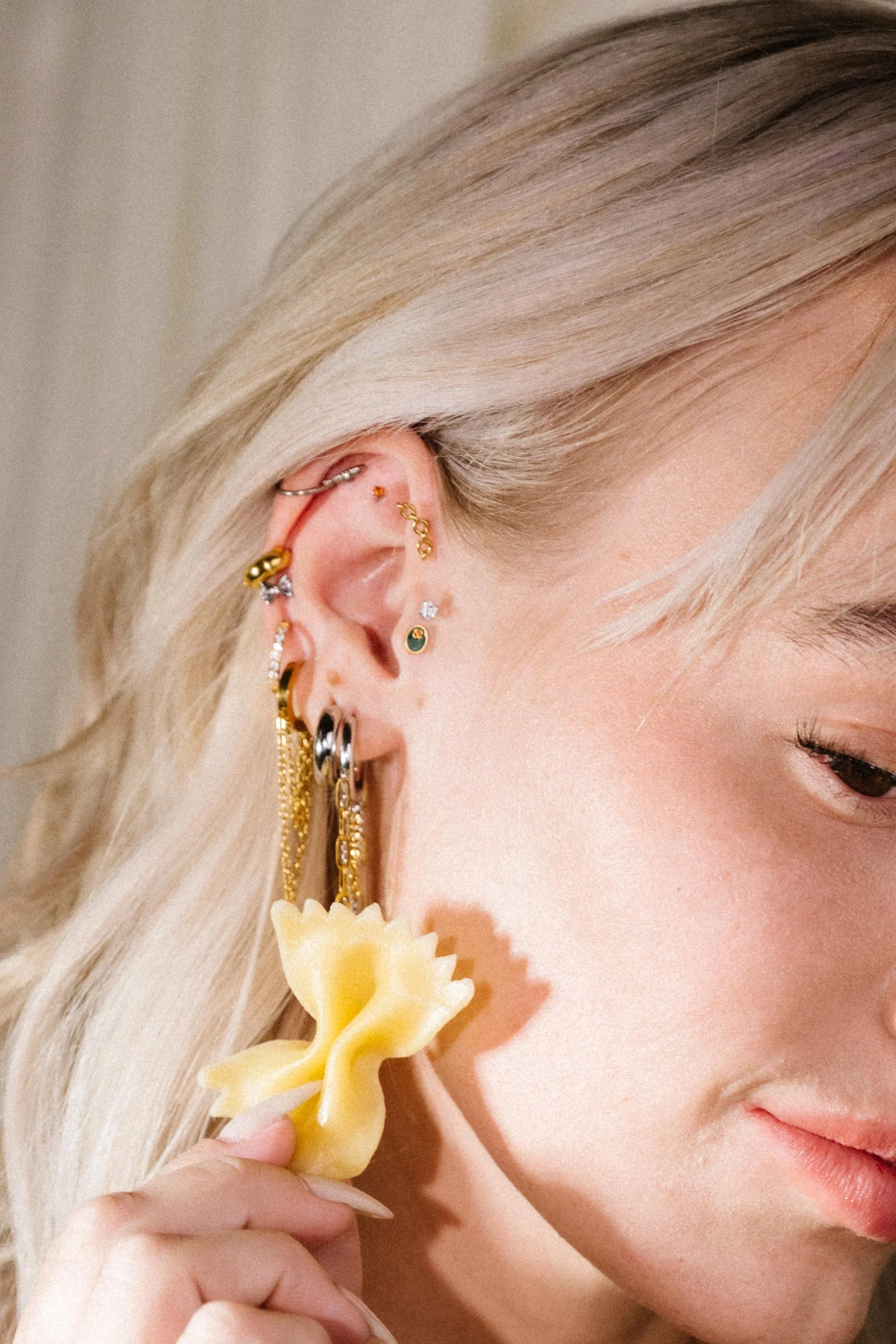 Olive Flat Back Stud - Image 4