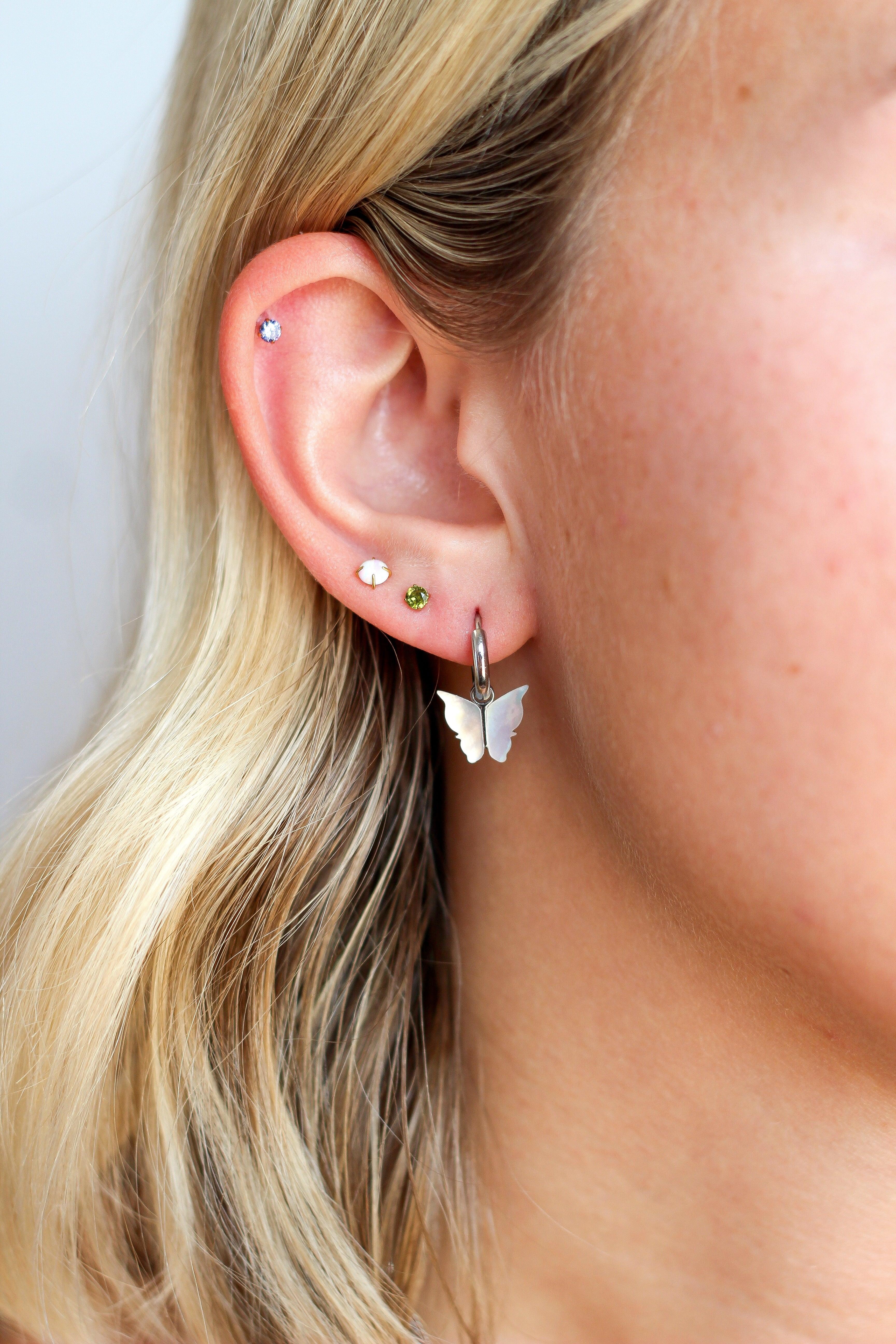 Opal 4mm Flat Back Stud - Image 3
