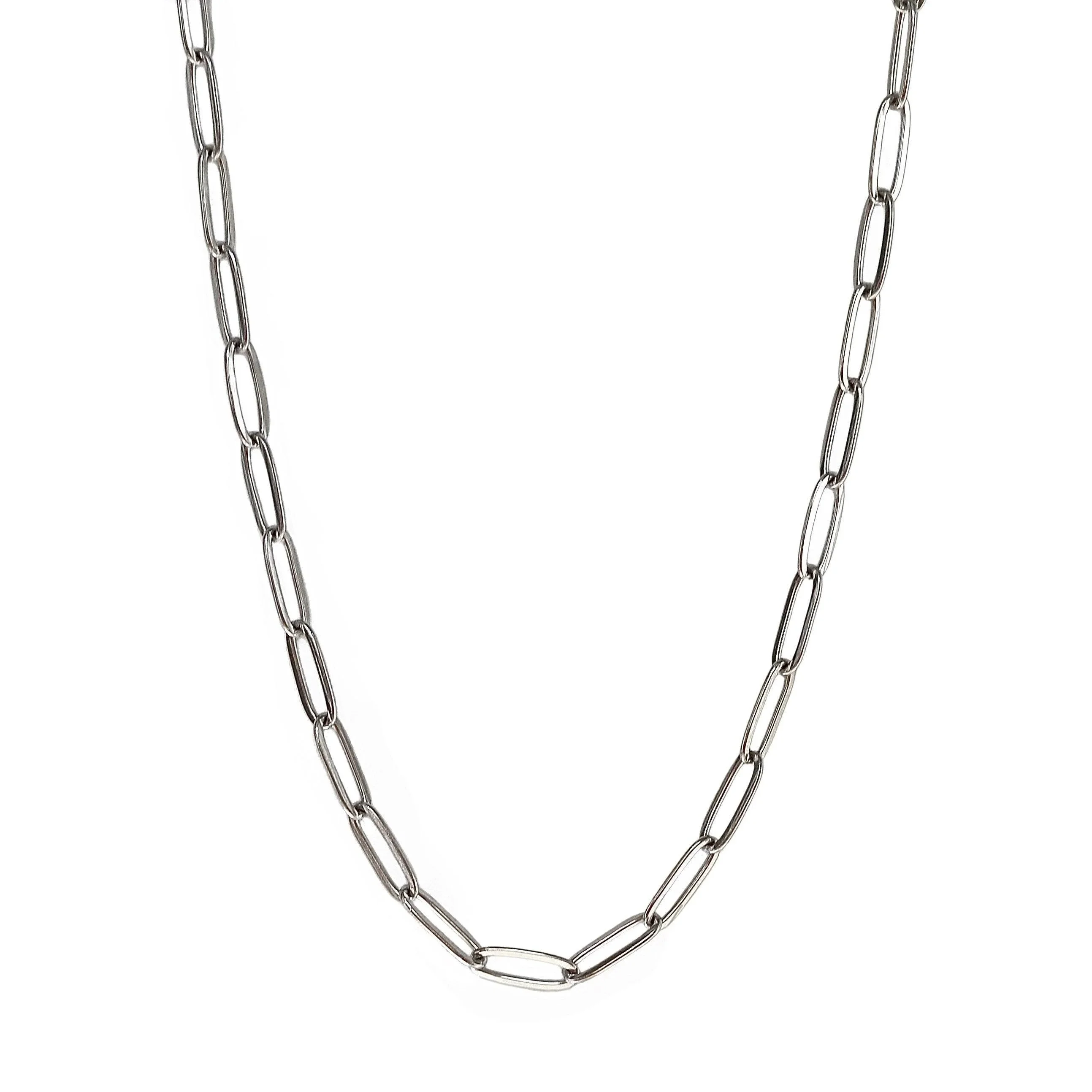 Paperclip Chain Necklace - Image 7