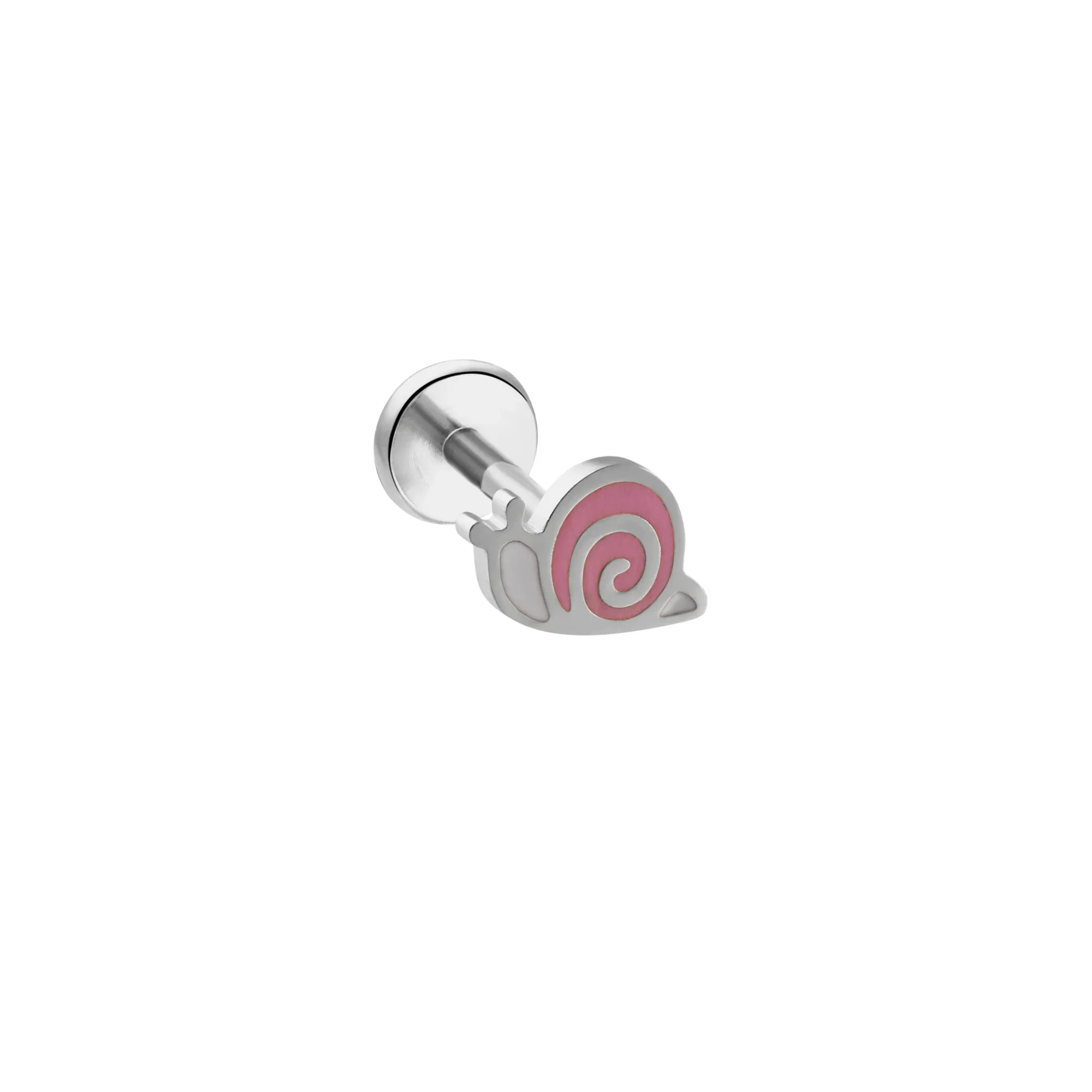 Pastel Snail Enamel Flat Back Stud - Image 6