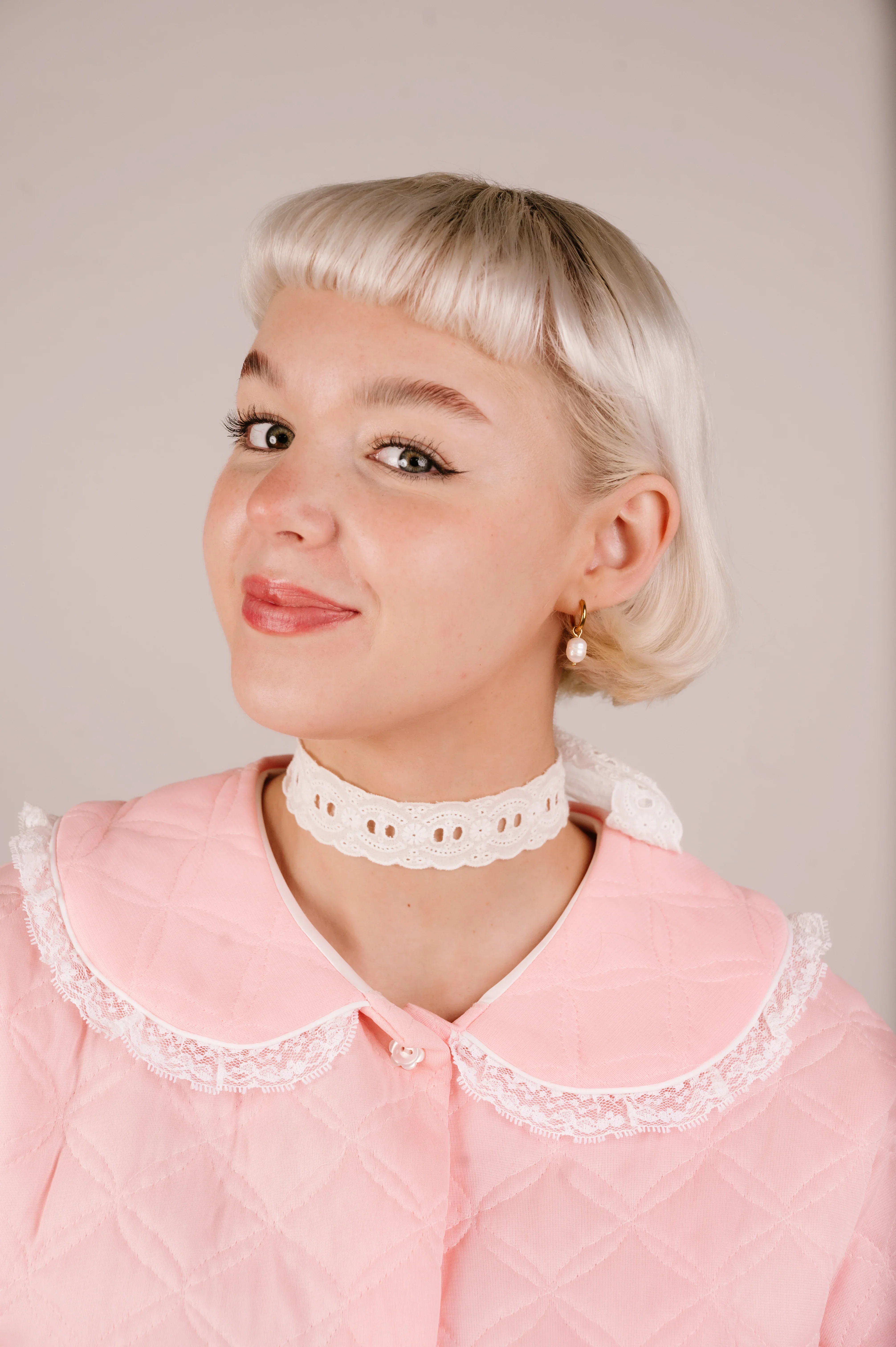 North Star Pearl Hoops - Image 4