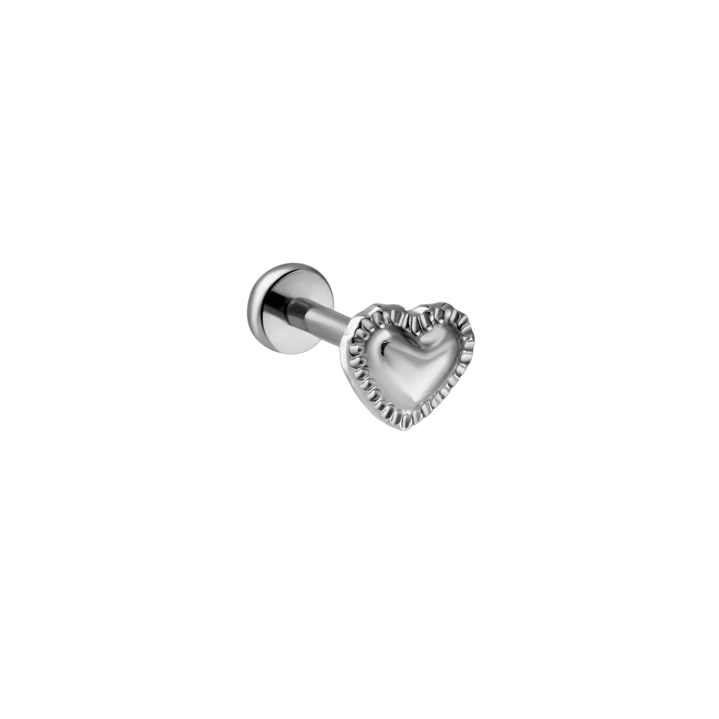 Pillow Heart Flat Back Stud - Image 9