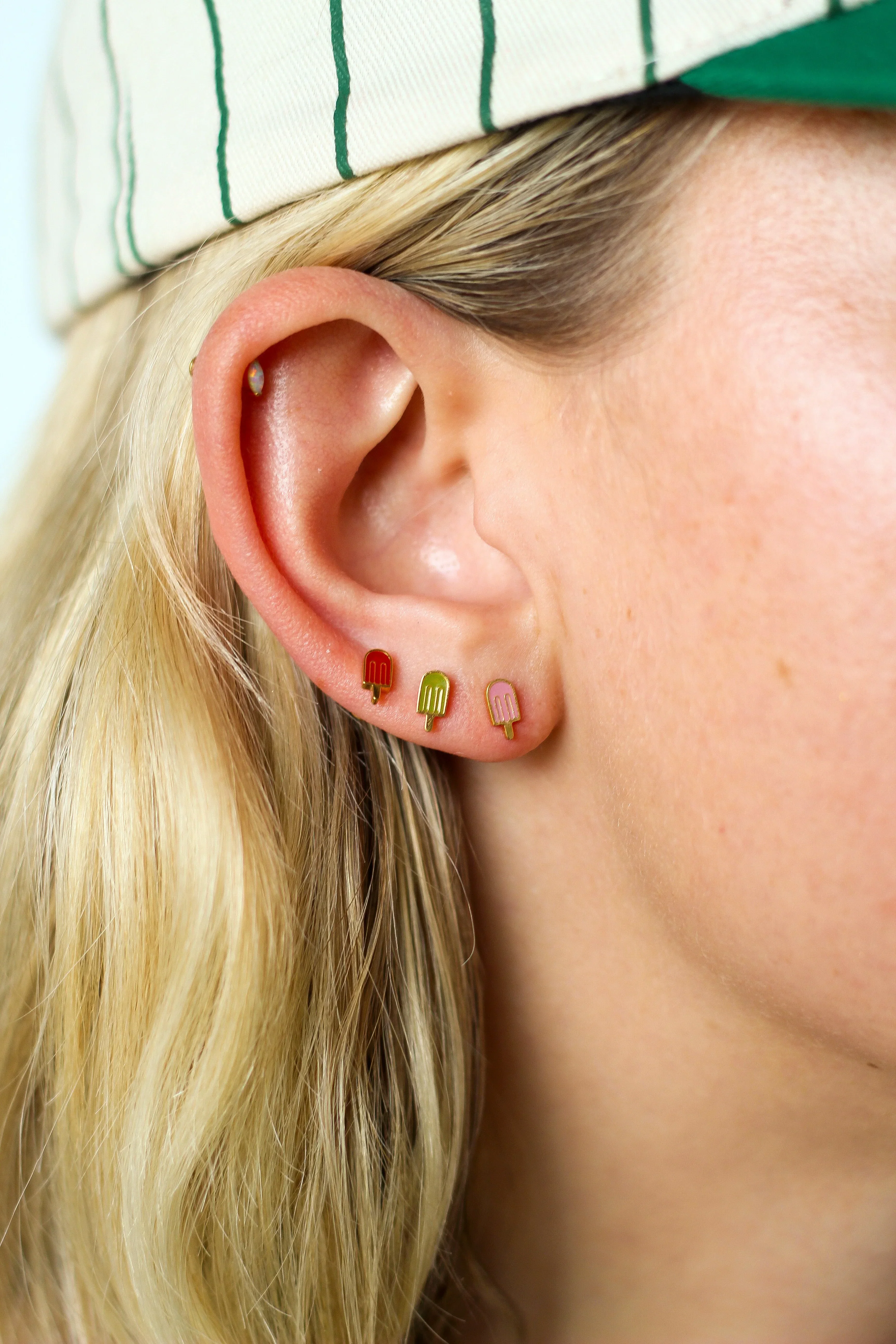 Popsicle Enamel Flat Back Stud - Image 5