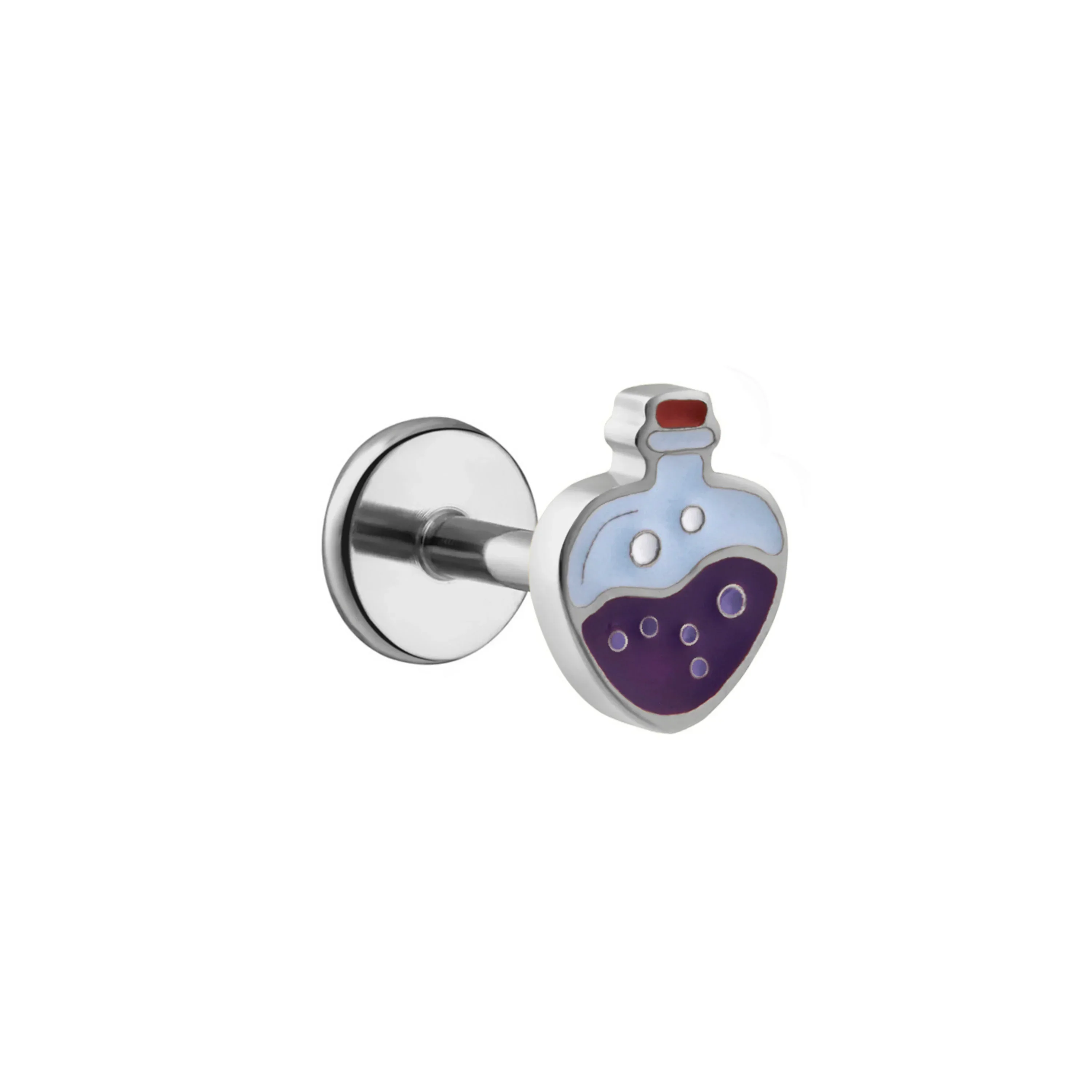 Potion Bottle Enamel Flat Back Stud - Image 6