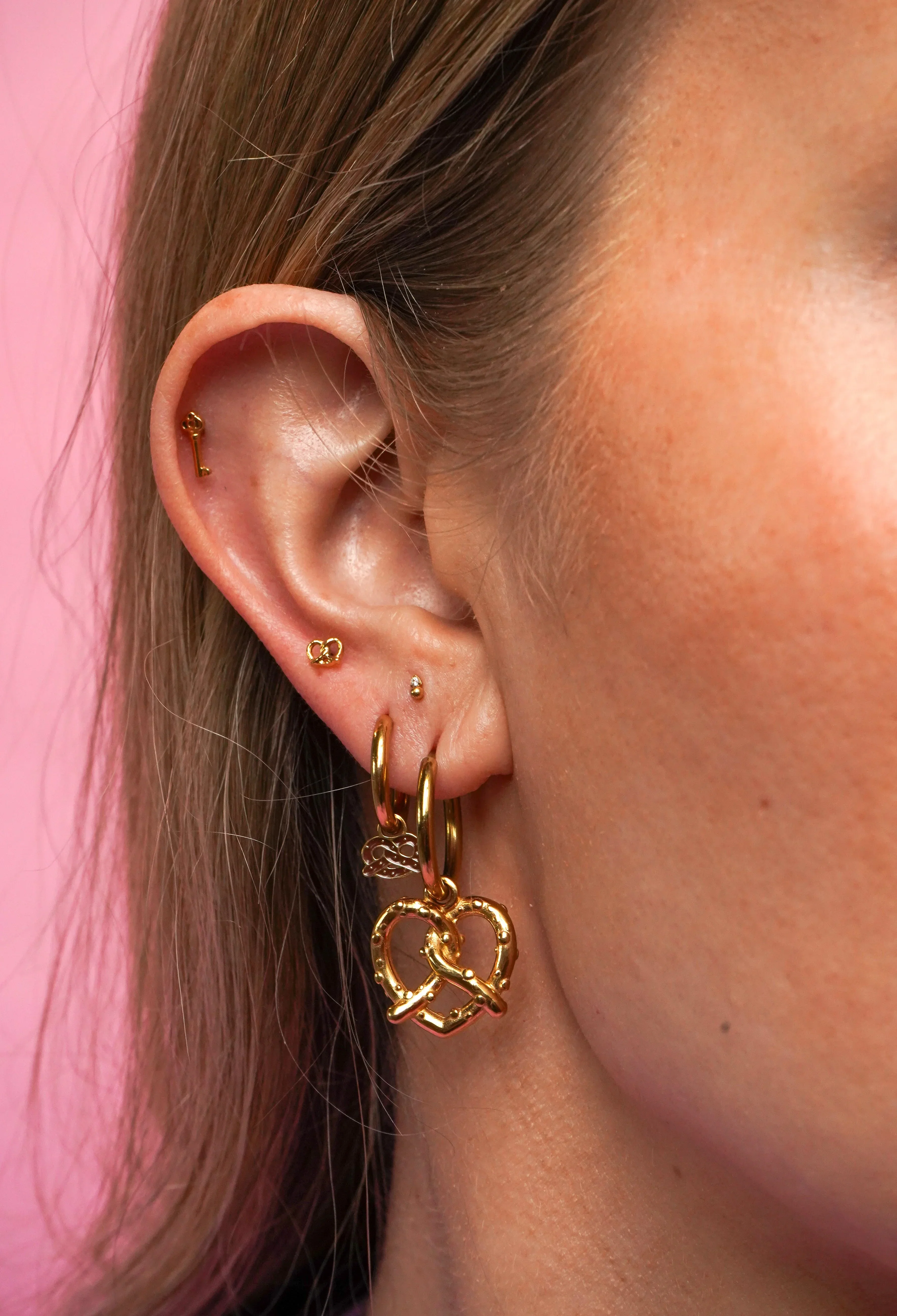 Pretzel Hoop Charm - Image 3