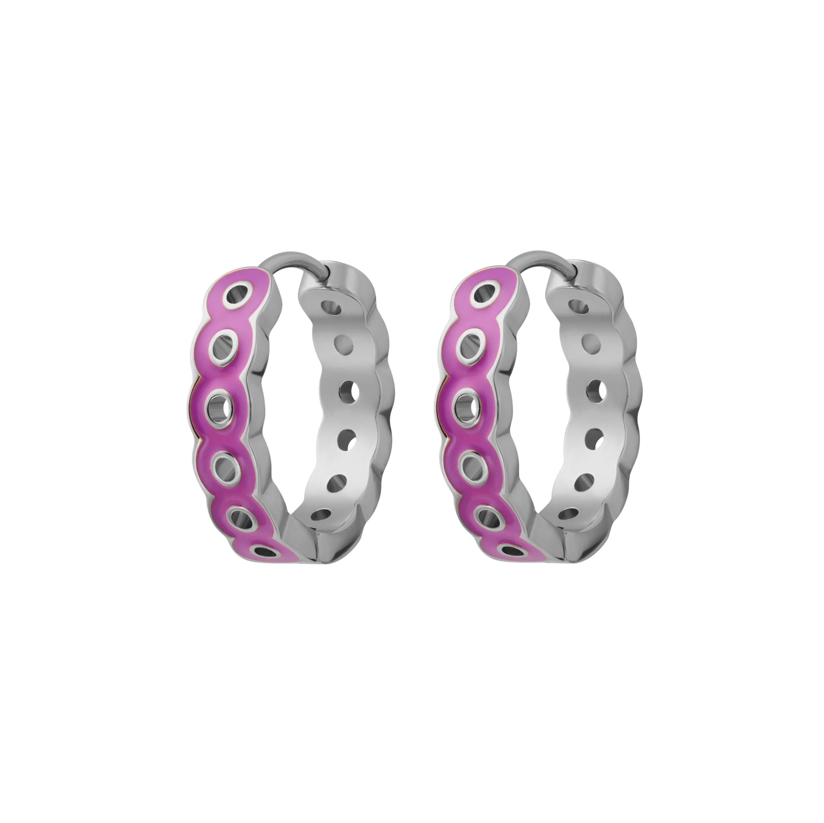 Lovebug Titanium Hoops - Image 4