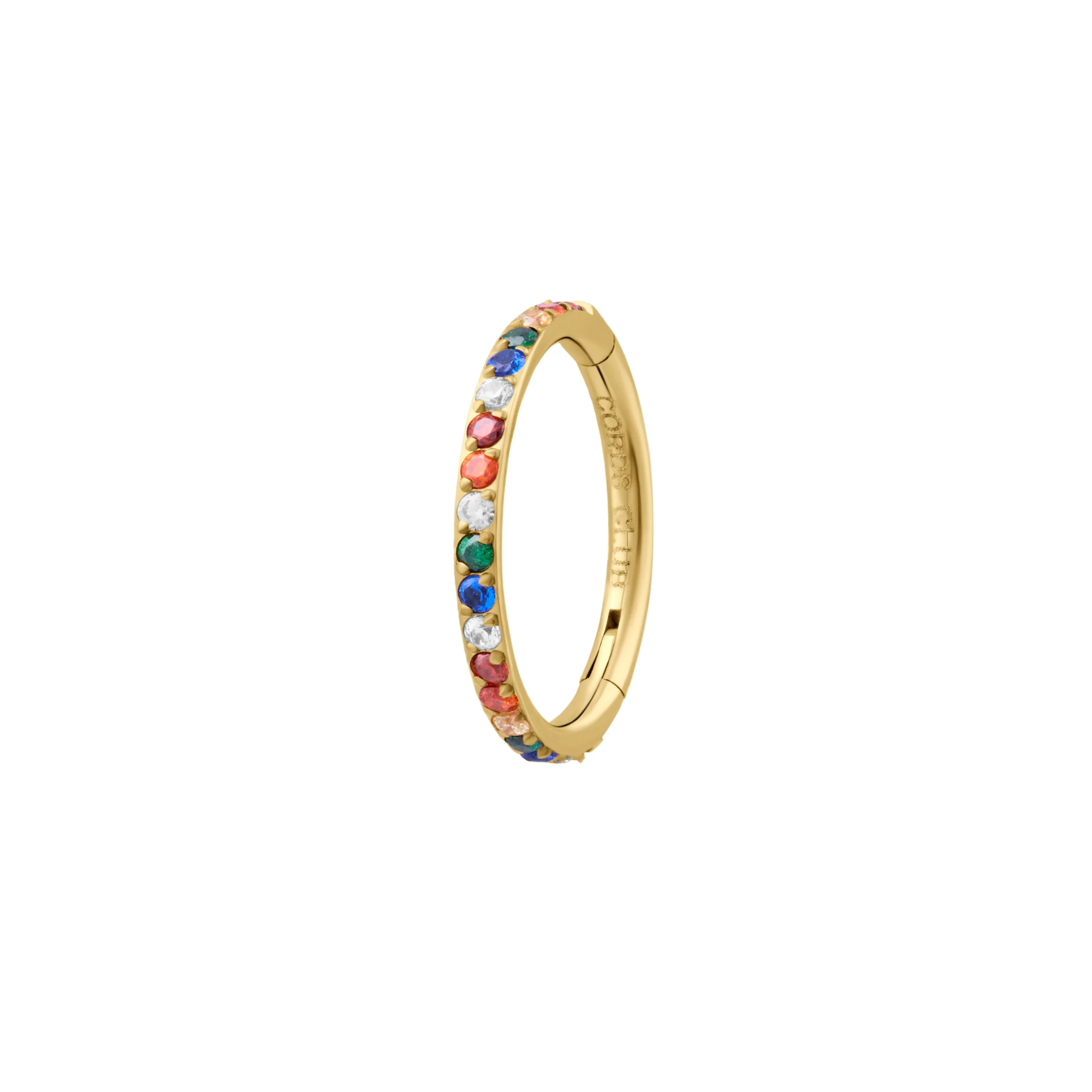 Rainbow Gem Clicker Hoop - Image 7
