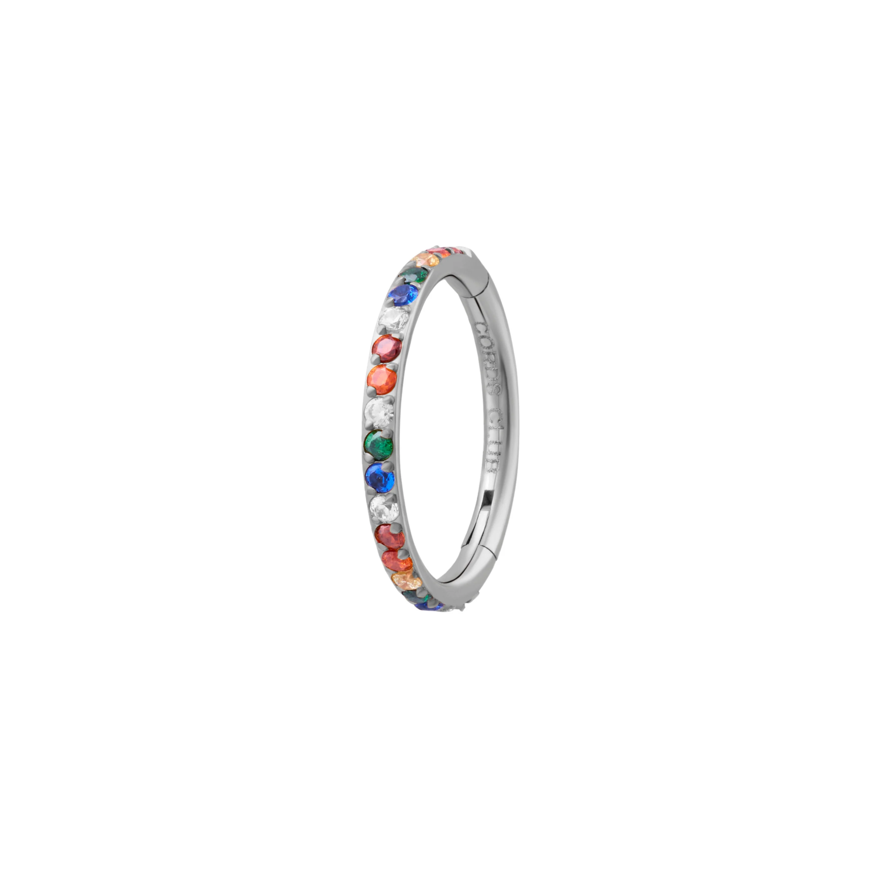 Rainbow Gem Clicker Hoop - Image 8