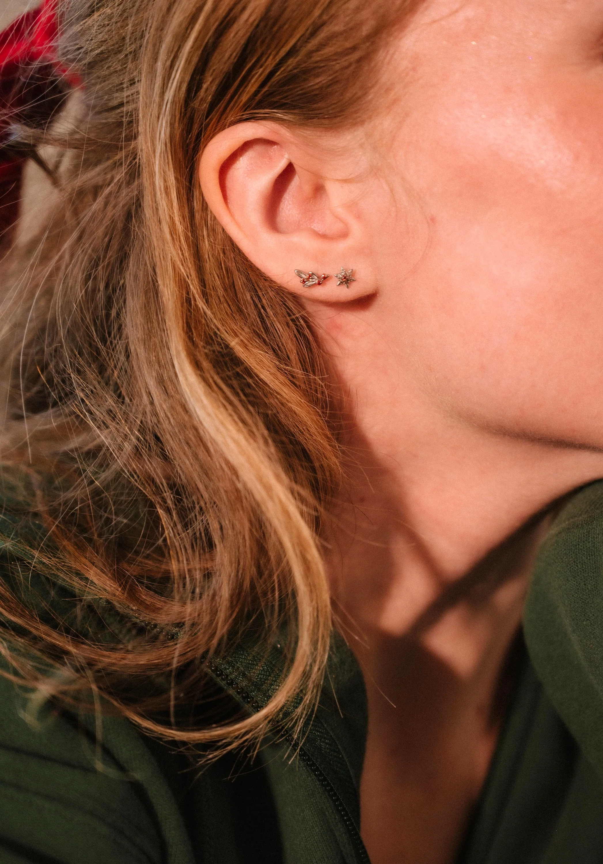 Yuletide Star Flat Back Stud - Image 6