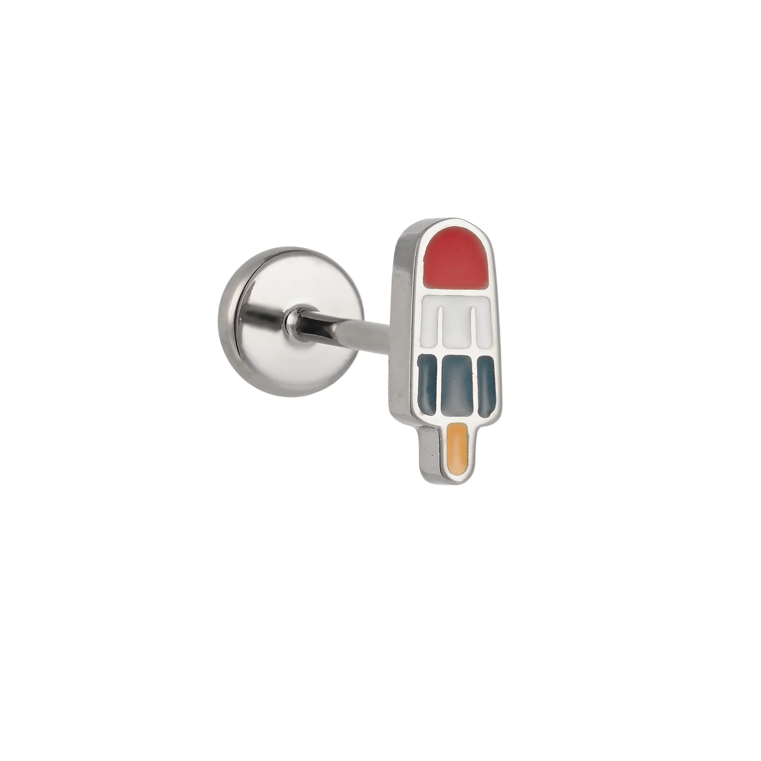 Rocket Pop Enamel Flat Back Stud - Image 7