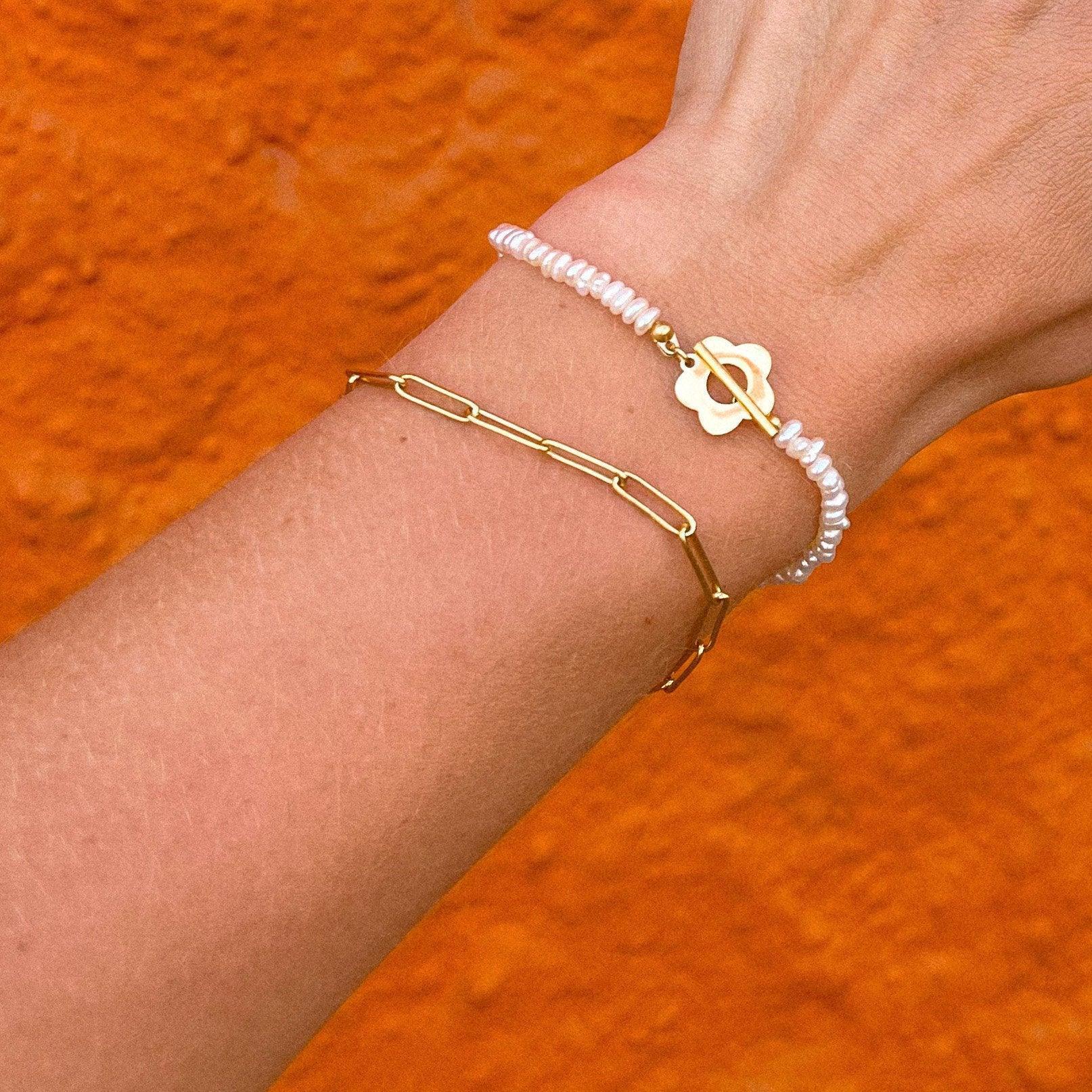 Salem Paperclip Chain Bracelet - Image 3