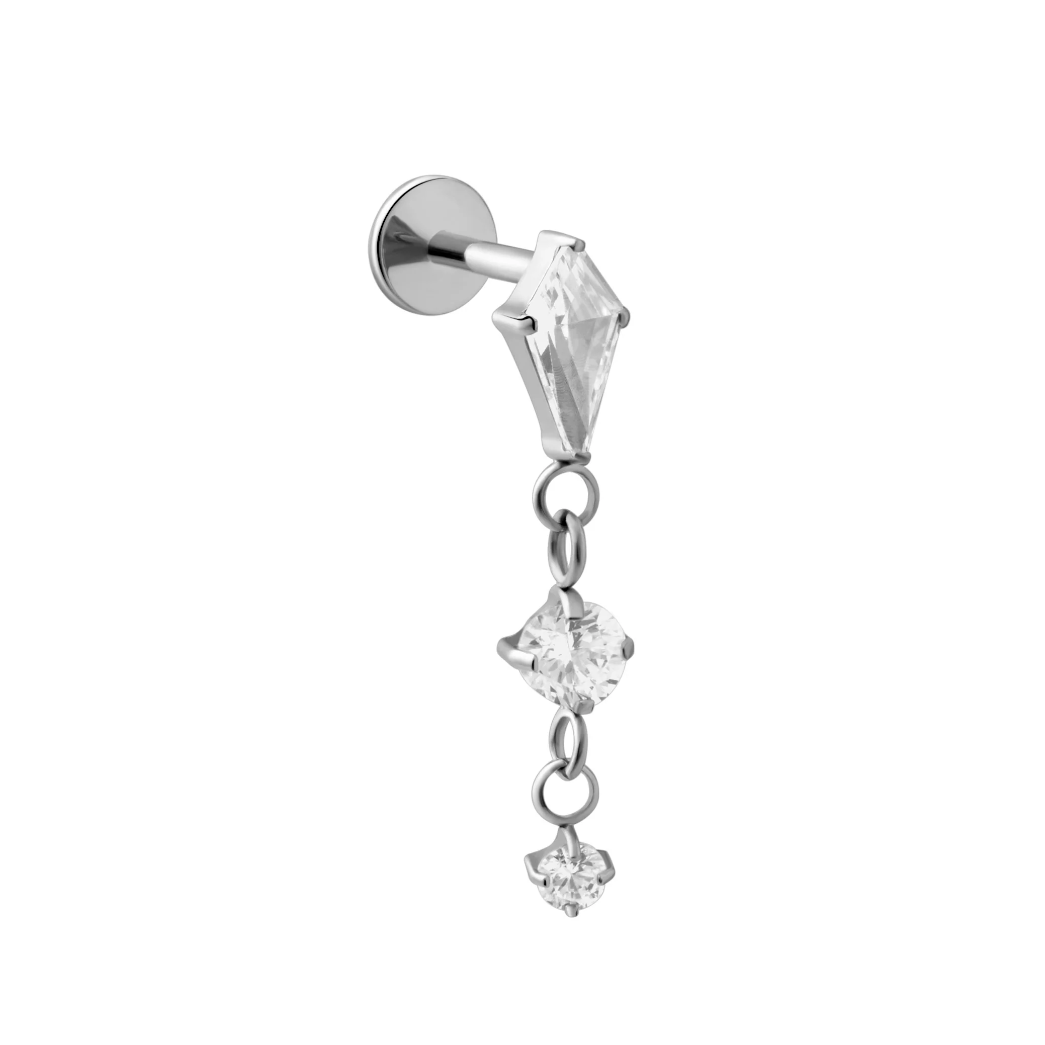 Selara Flat Back Stud - Image 8