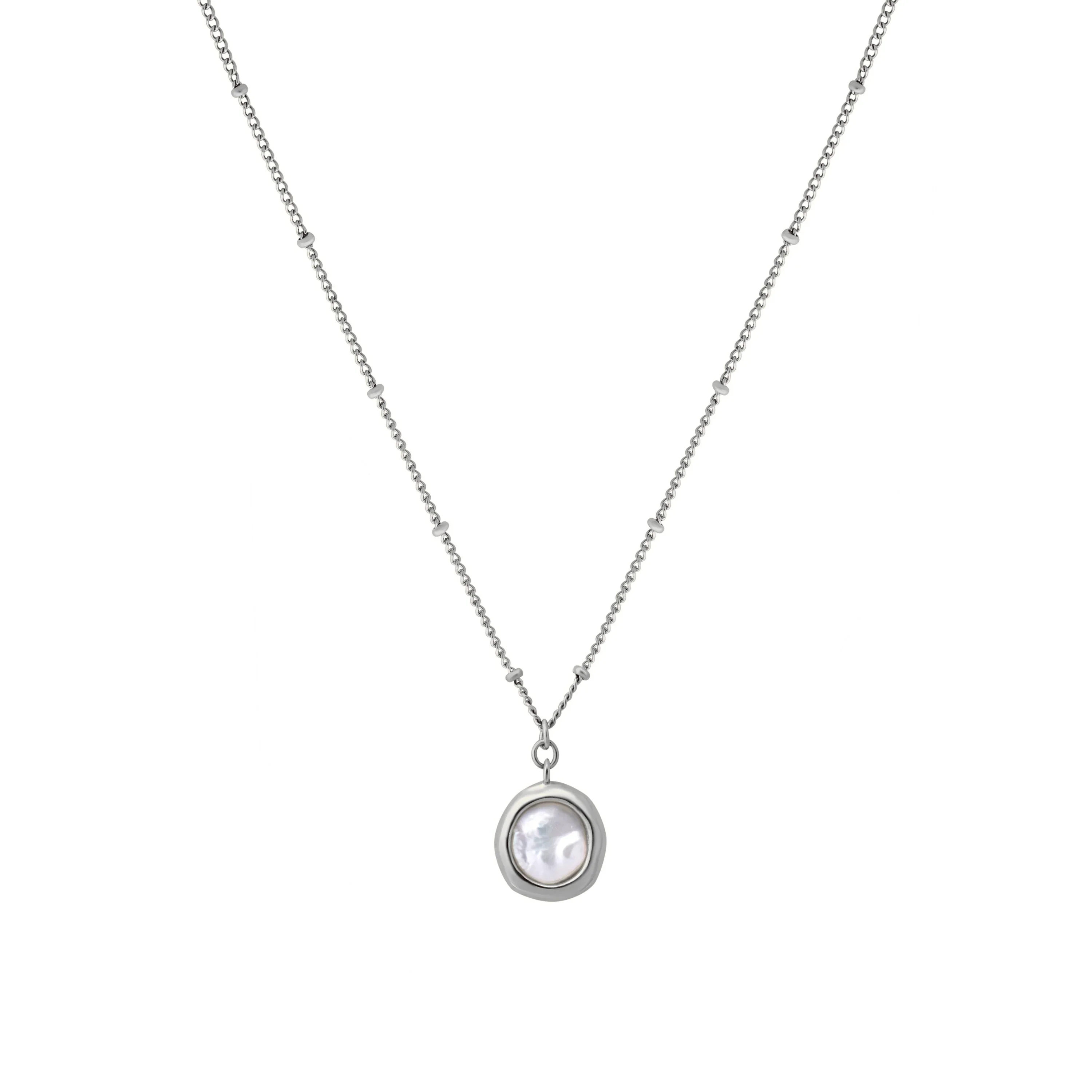 Siren Pearl Pendant Necklace - Image 5