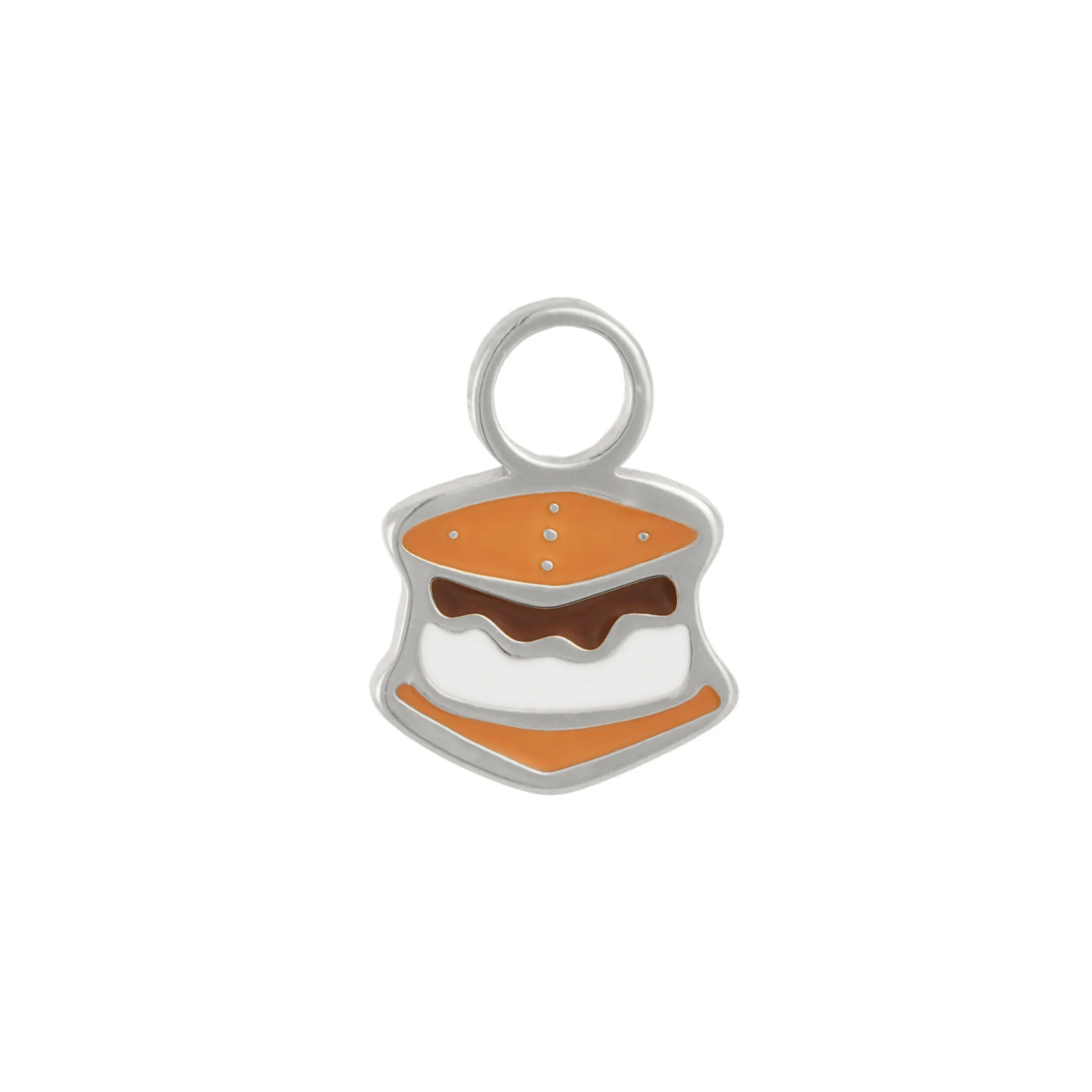 S'mores Enamel Hoop Charm - Image 7