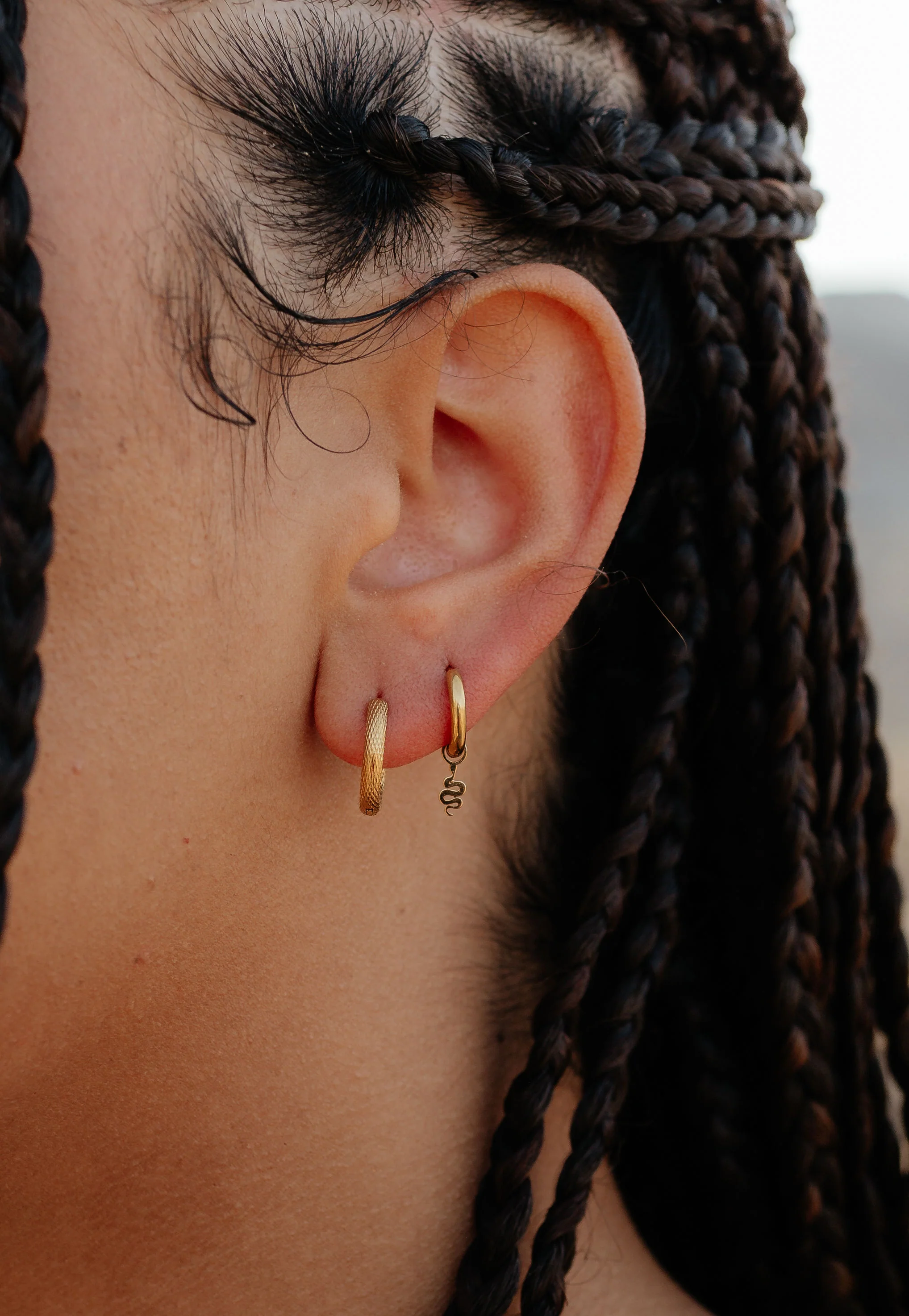 Snake Hoop Charm - Image 2