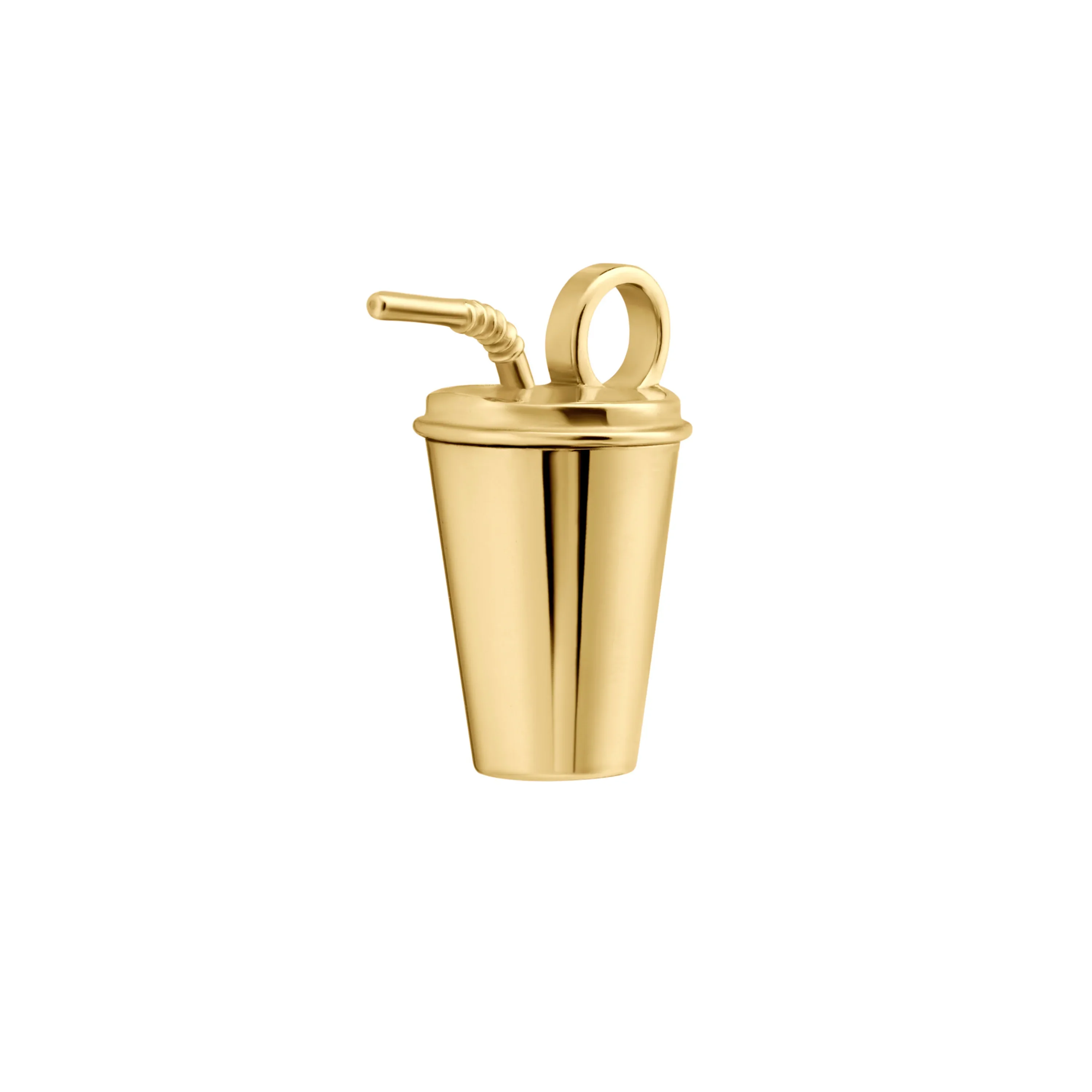 Soda Cup Hoop Charm
