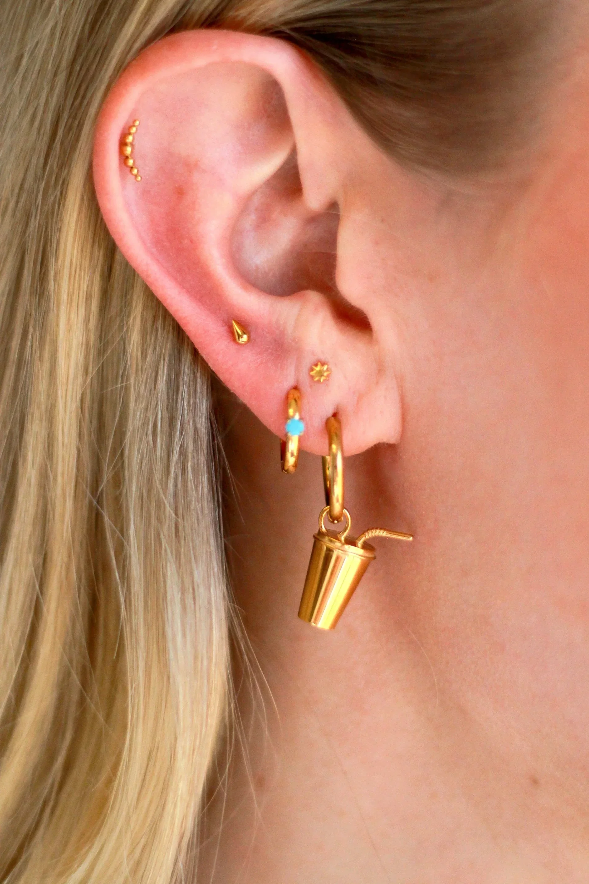 Soda Cup Hoop Charm - Image 3