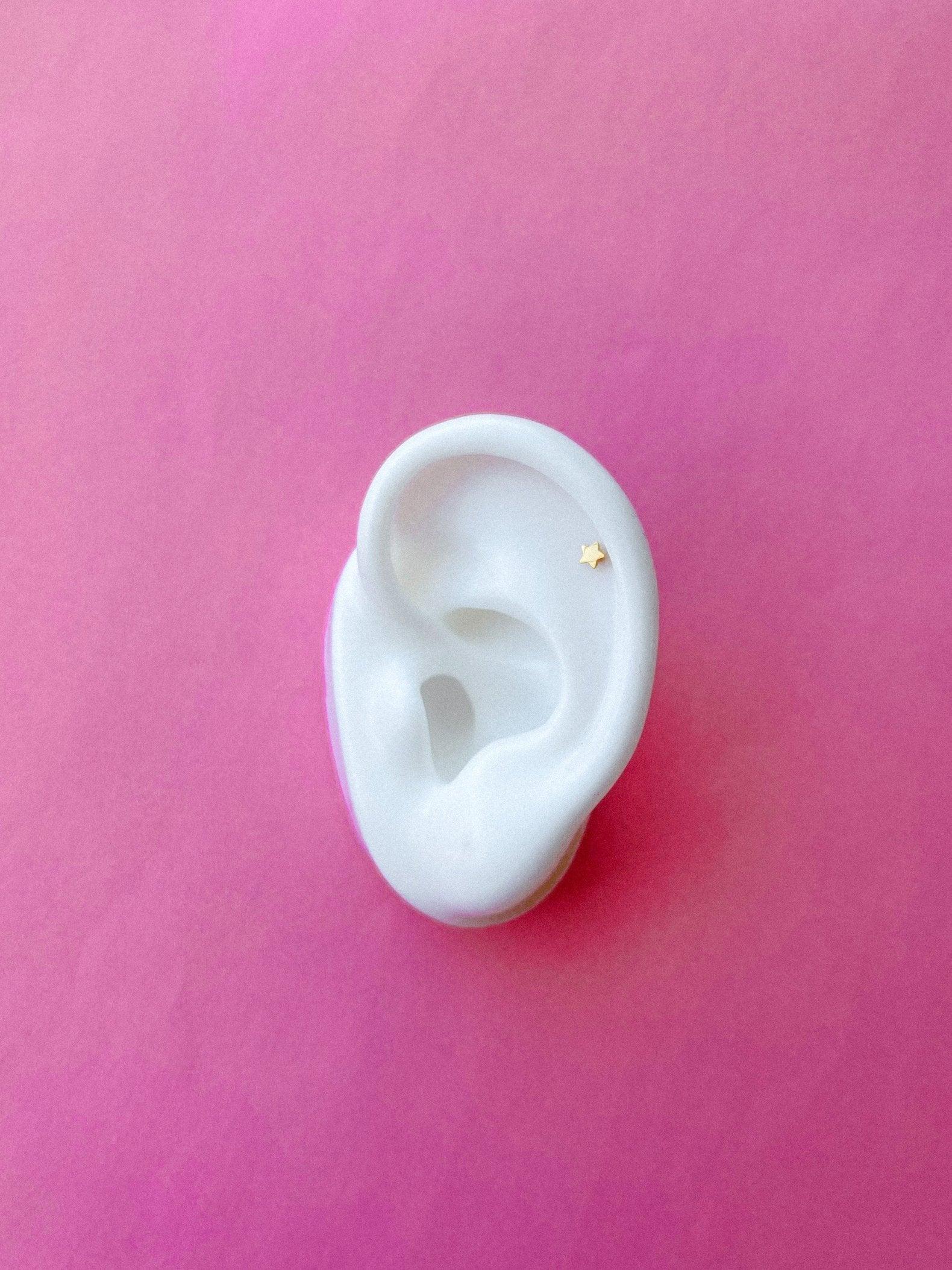 Star Flat Back Stud - Image 5