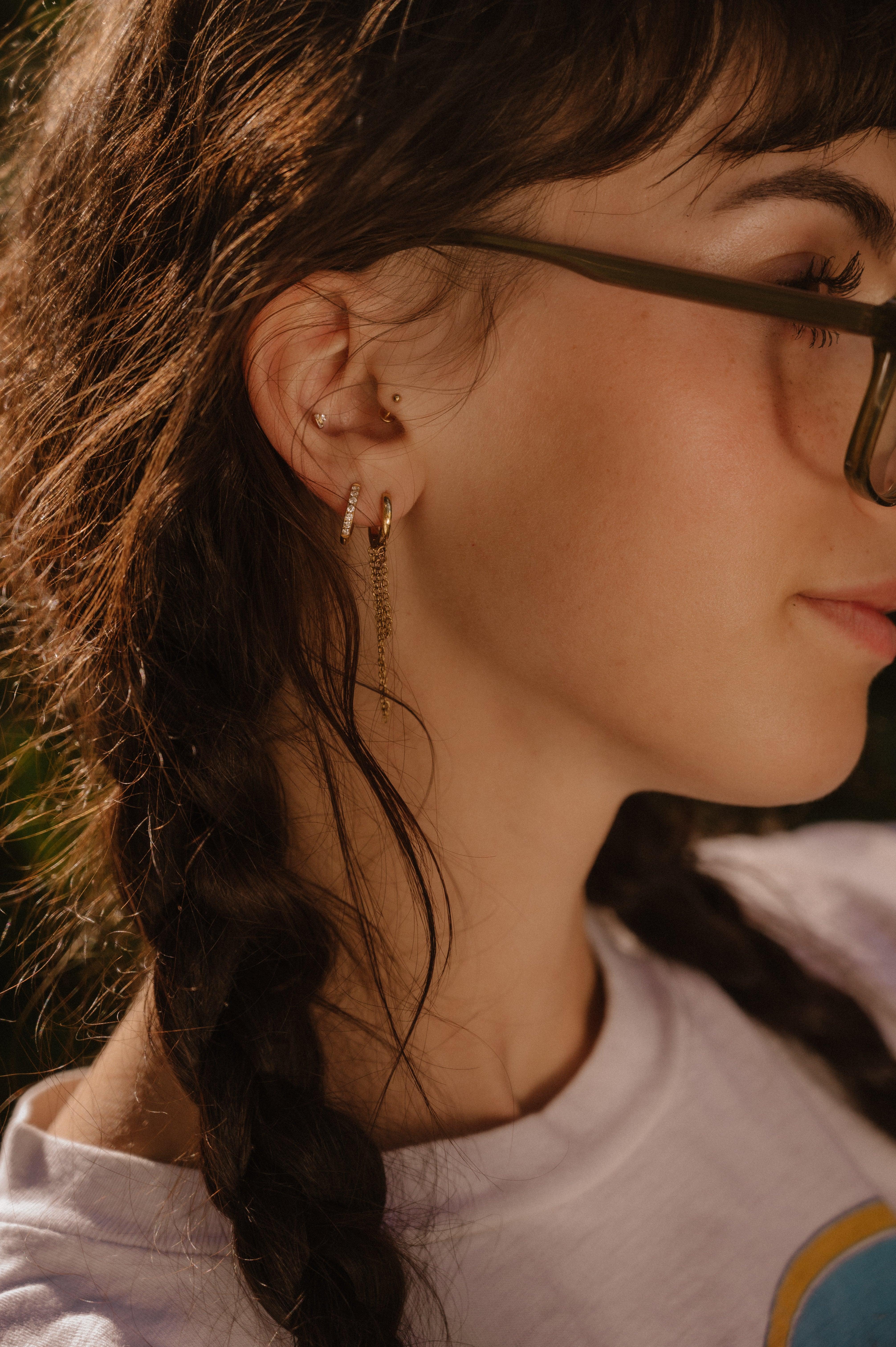 Titanium Celestial Hoops - Image 2