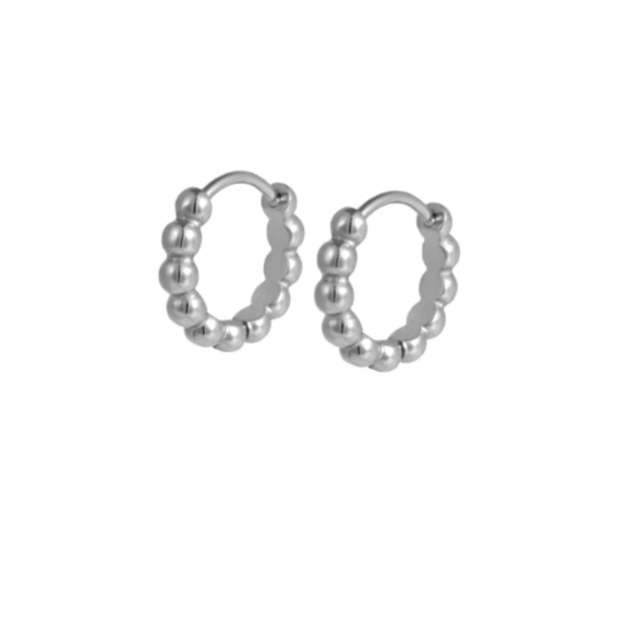 Titanium Poppy Hoops - Image 7
