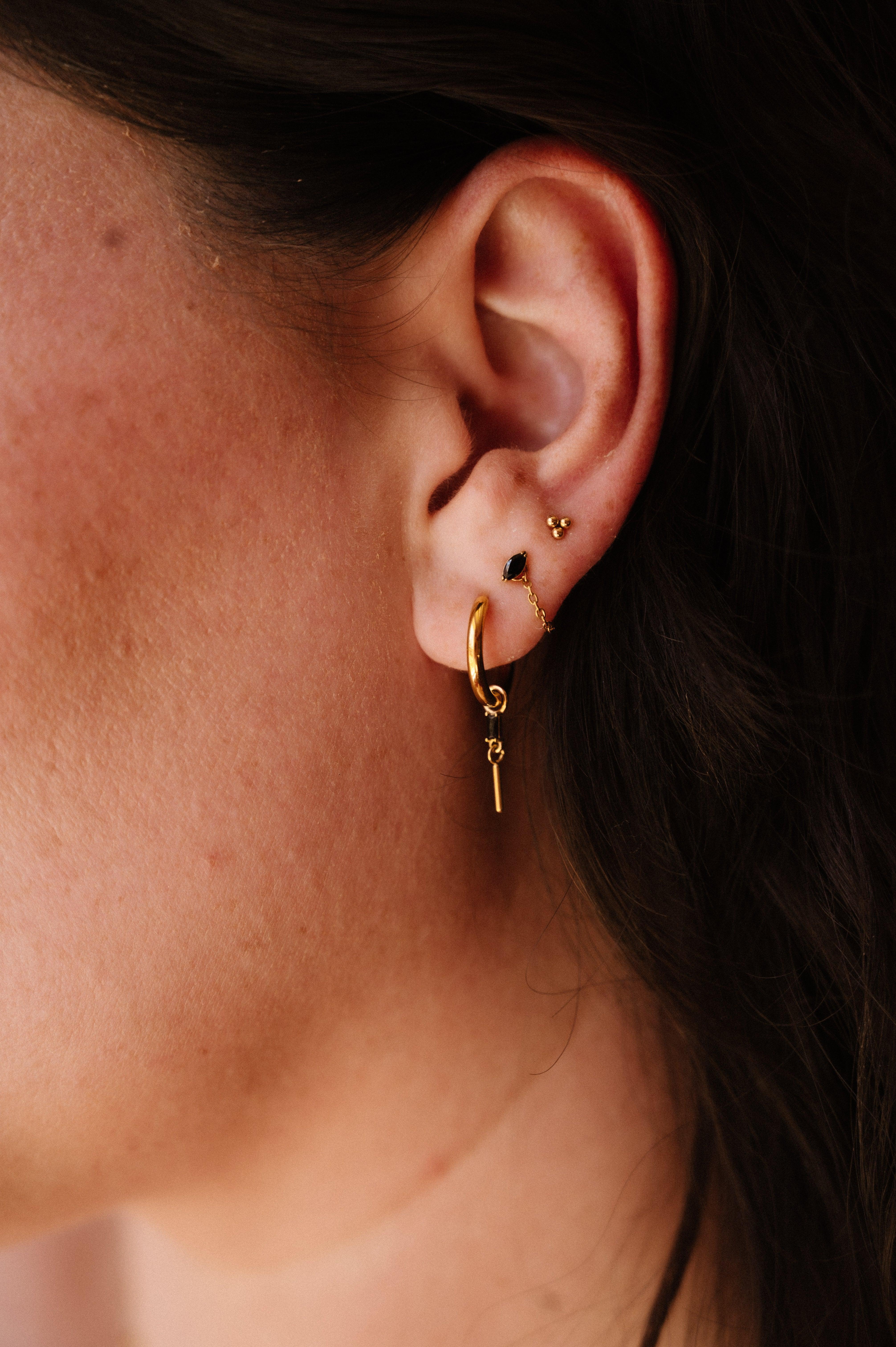 Tubular Bell Hoop Charm - Image 3