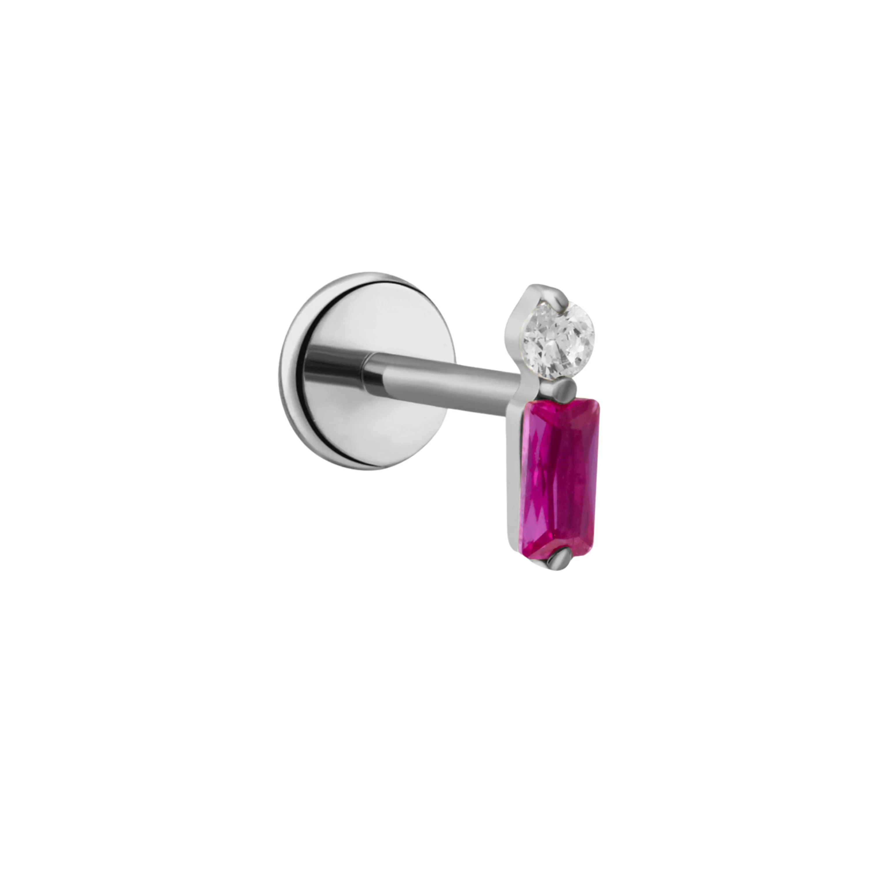 Vela Flat Back Stud - Image 7