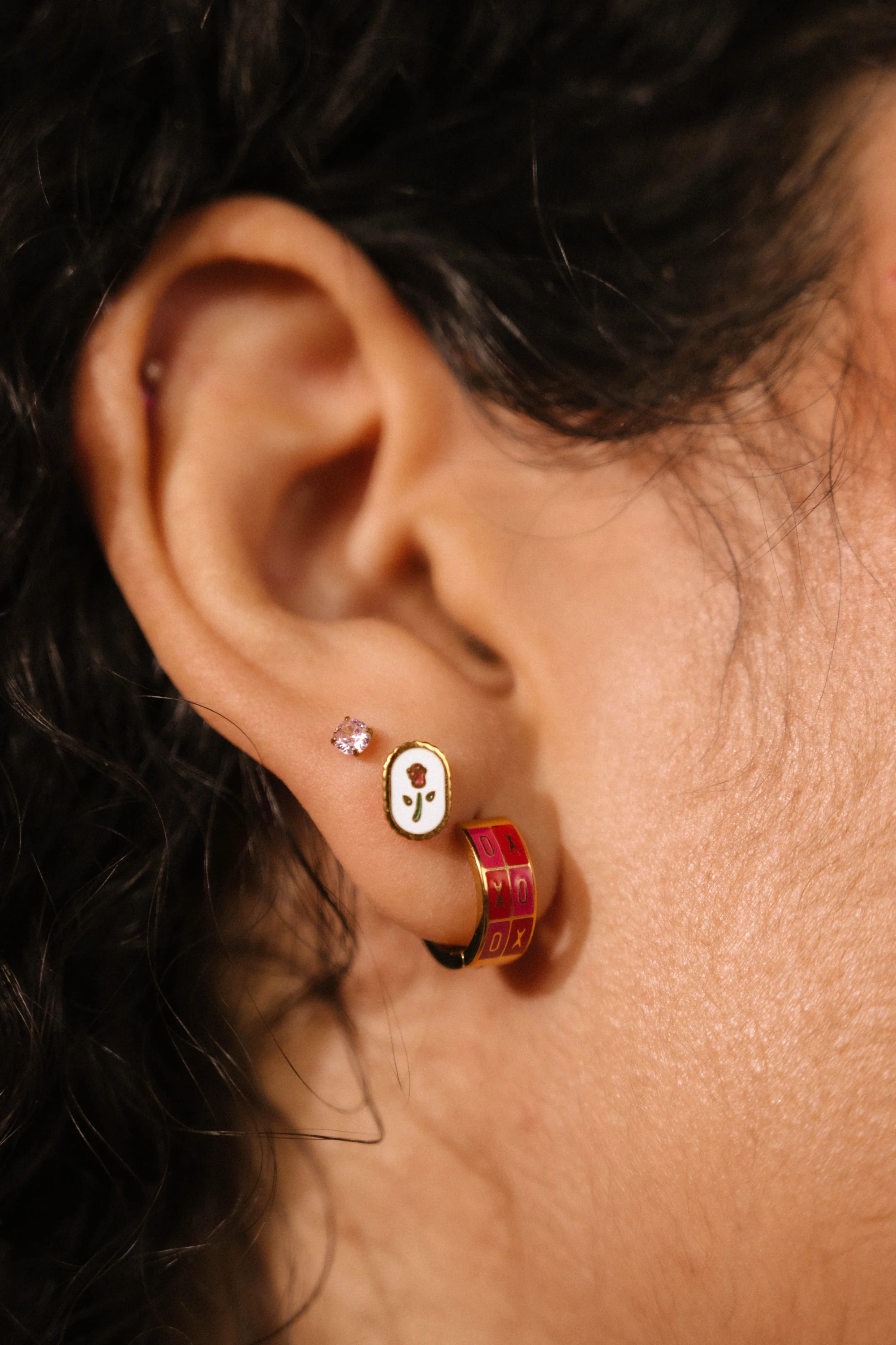 XO Titanium Hoops - Image 3